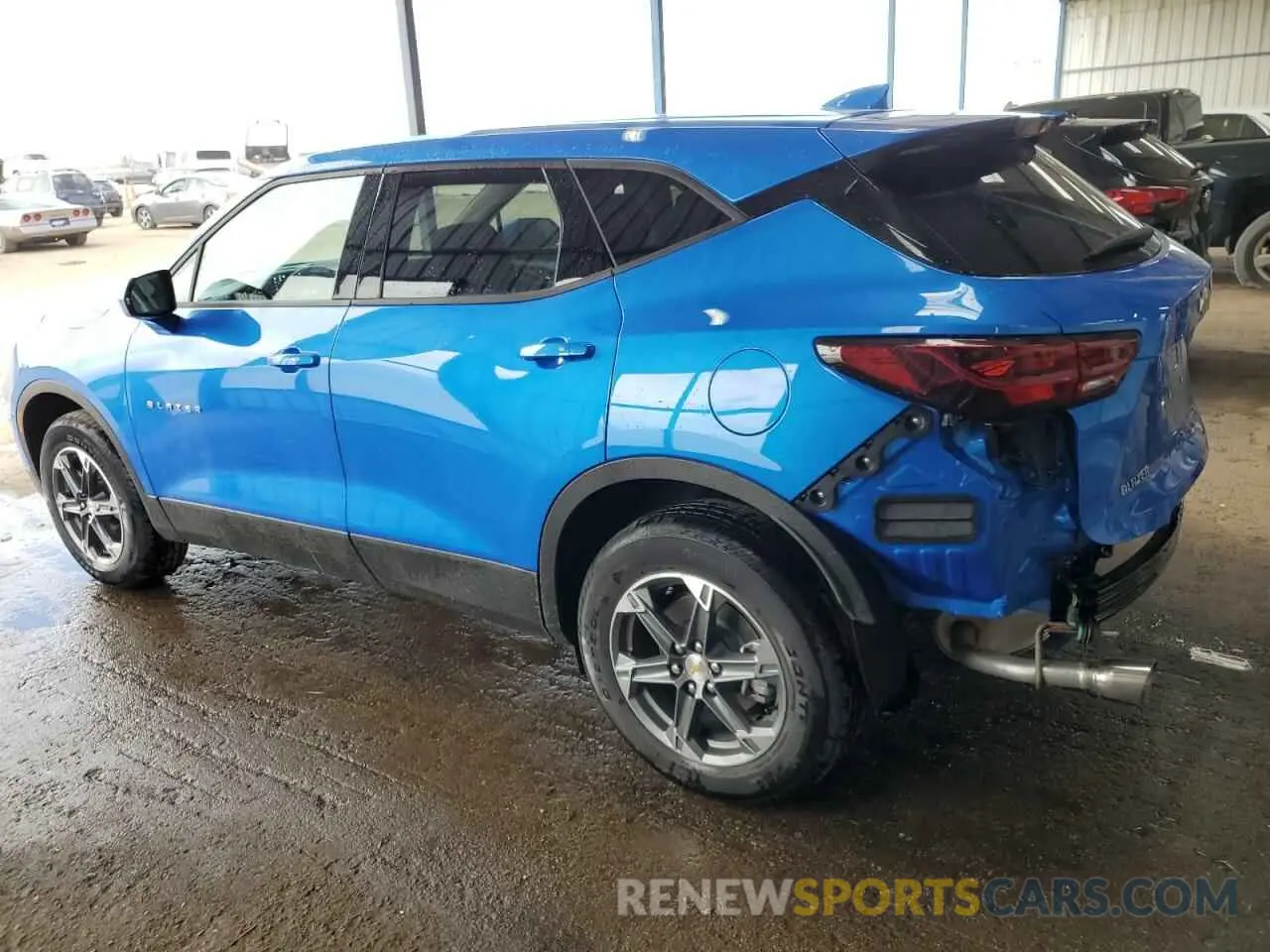 2 Photograph of a damaged car 3GNKBCR45SS188964 CHEVROLET BLAZER 2025