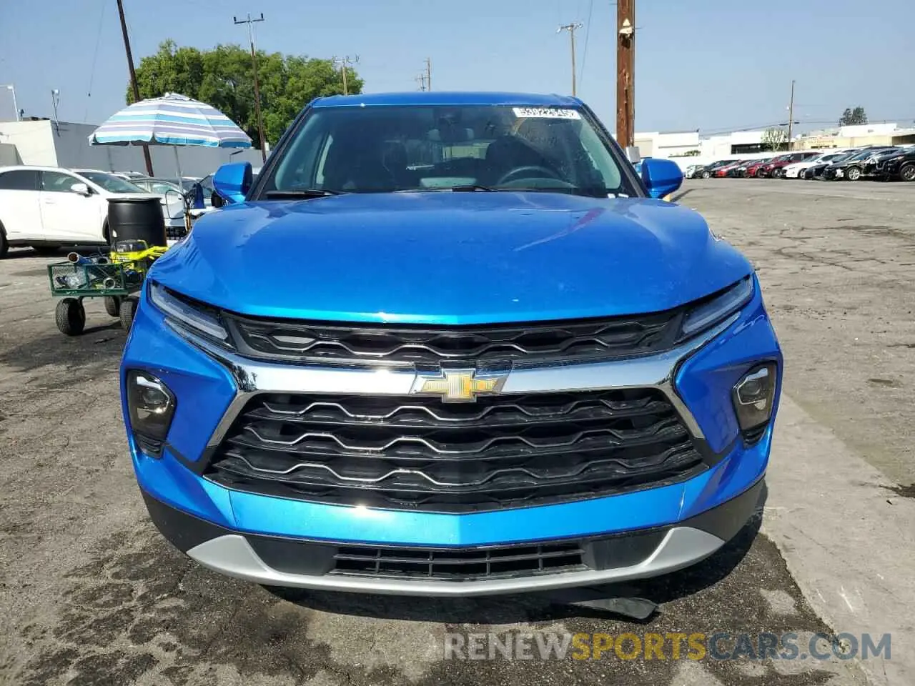 5 Photograph of a damaged car 3GNKBCR49SS159175 CHEVROLET BLAZER 2025