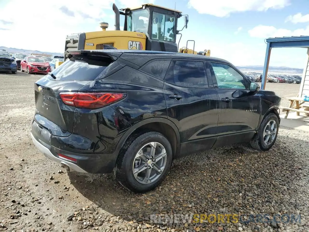 3 Photograph of a damaged car 3GNKBHR48SS145667 CHEVROLET BLAZER 2025