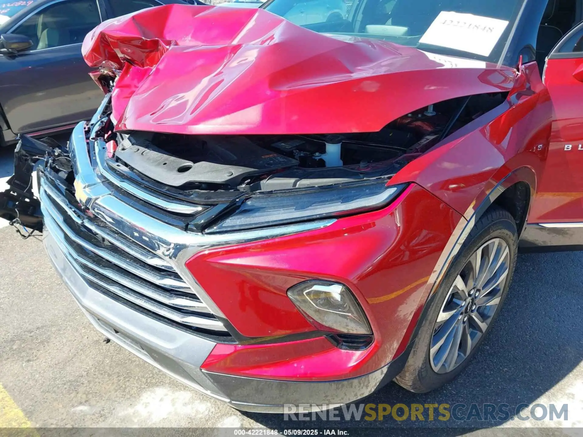 16 Photograph of a damaged car 3GNKBLR41SS117549 CHEVROLET BLAZER 2025