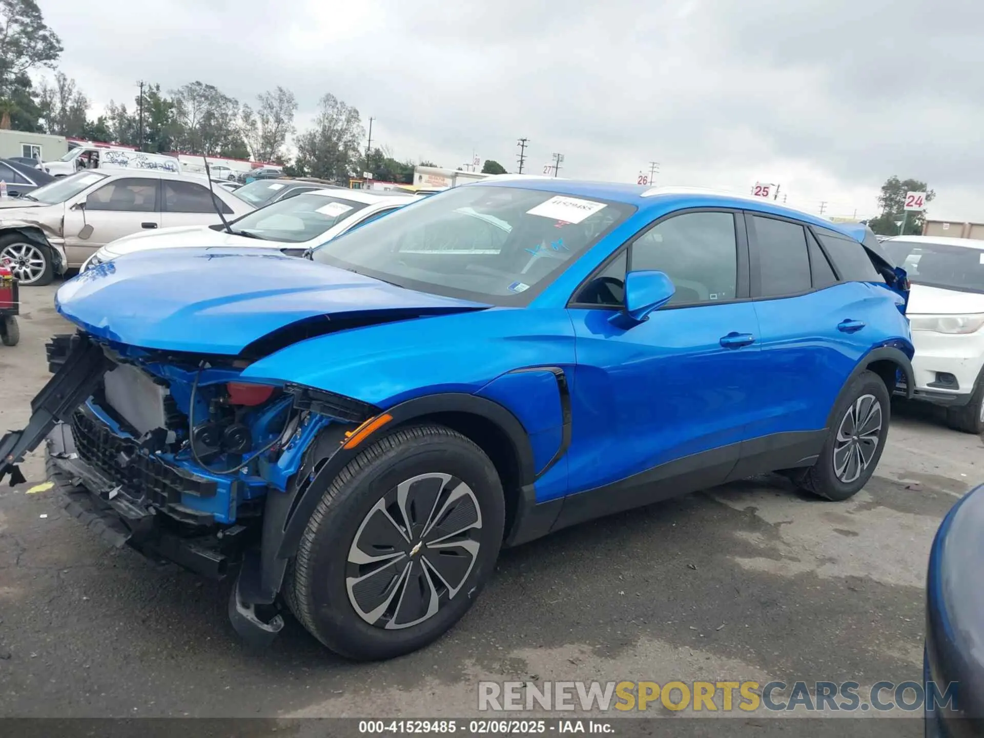 14 Photograph of a damaged car 3GNKDBRJ8RS263354 CHEVROLET BLAZER EV 2024