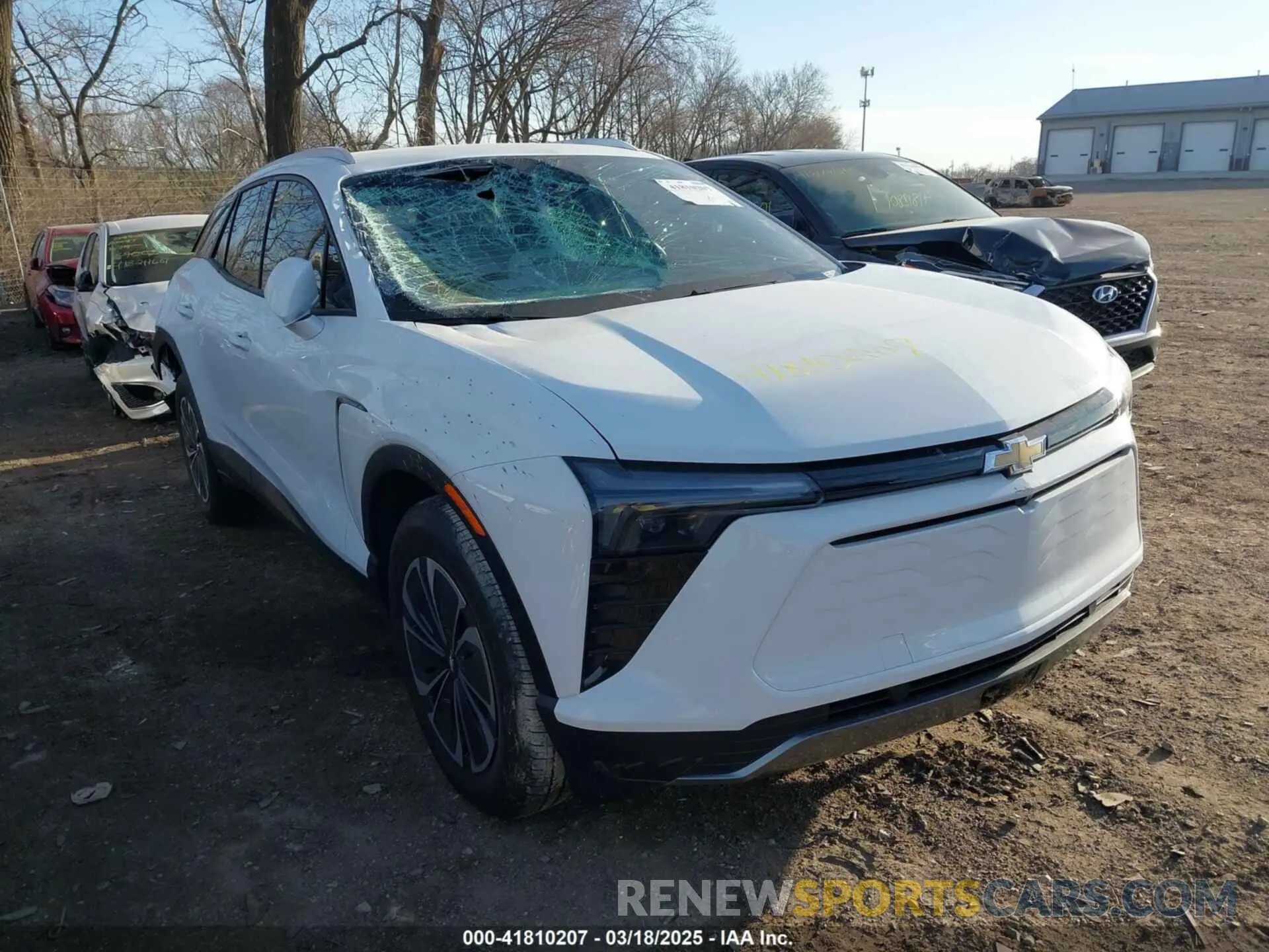 1 Photograph of a damaged car 3GNKDBRJXRS260469 CHEVROLET BLAZER EV 2024