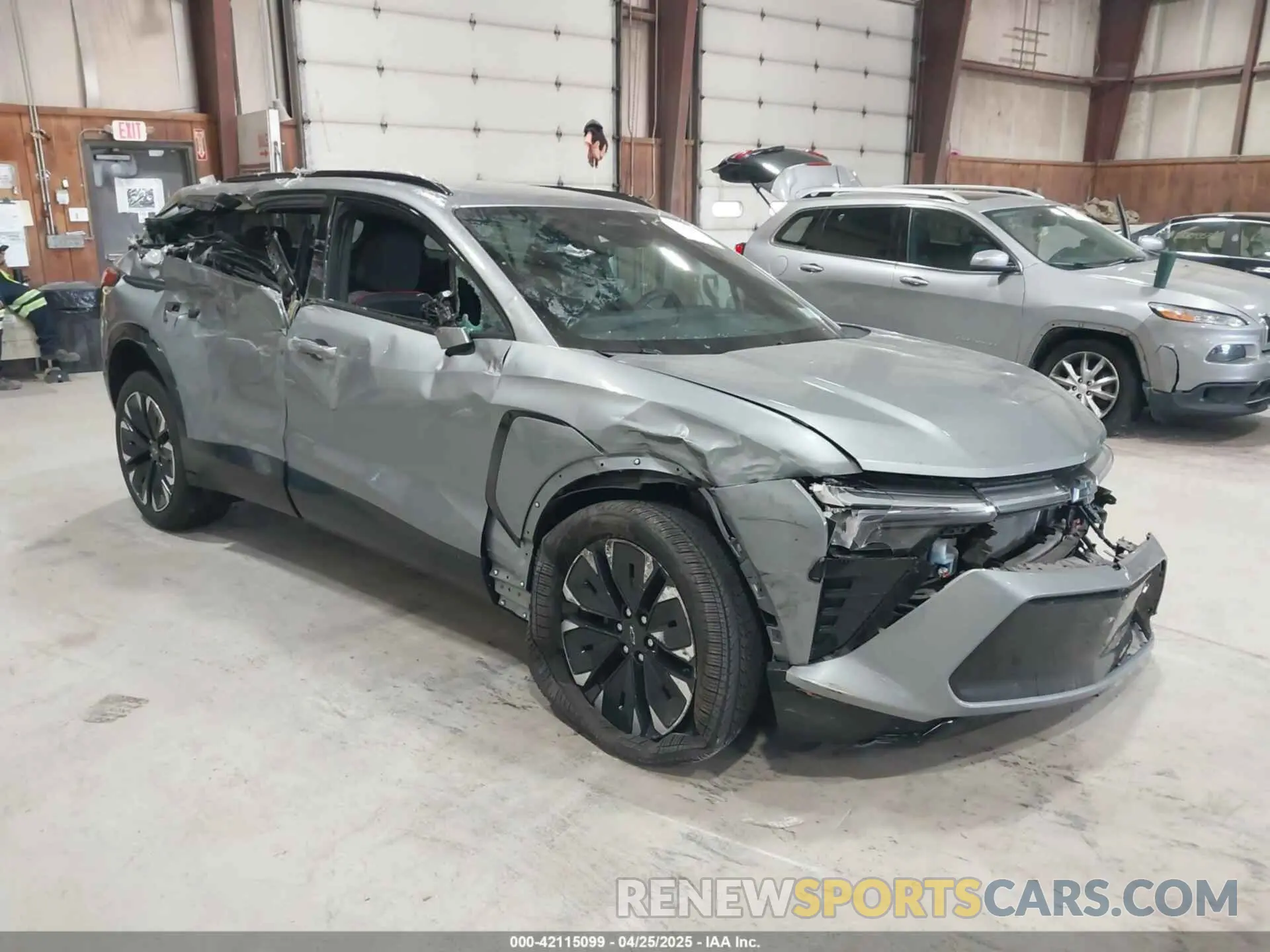 1 Photograph of a damaged car 3GNKDCRJ7RS159749 CHEVROLET BLAZER EV 2024