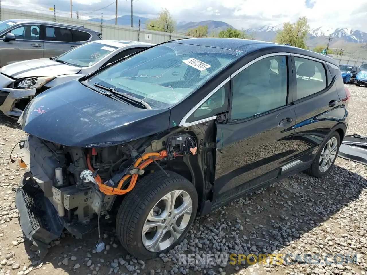 1 Photograph of a damaged car 1G1FY6S08K4107224 CHEVROLET BOLT 2019