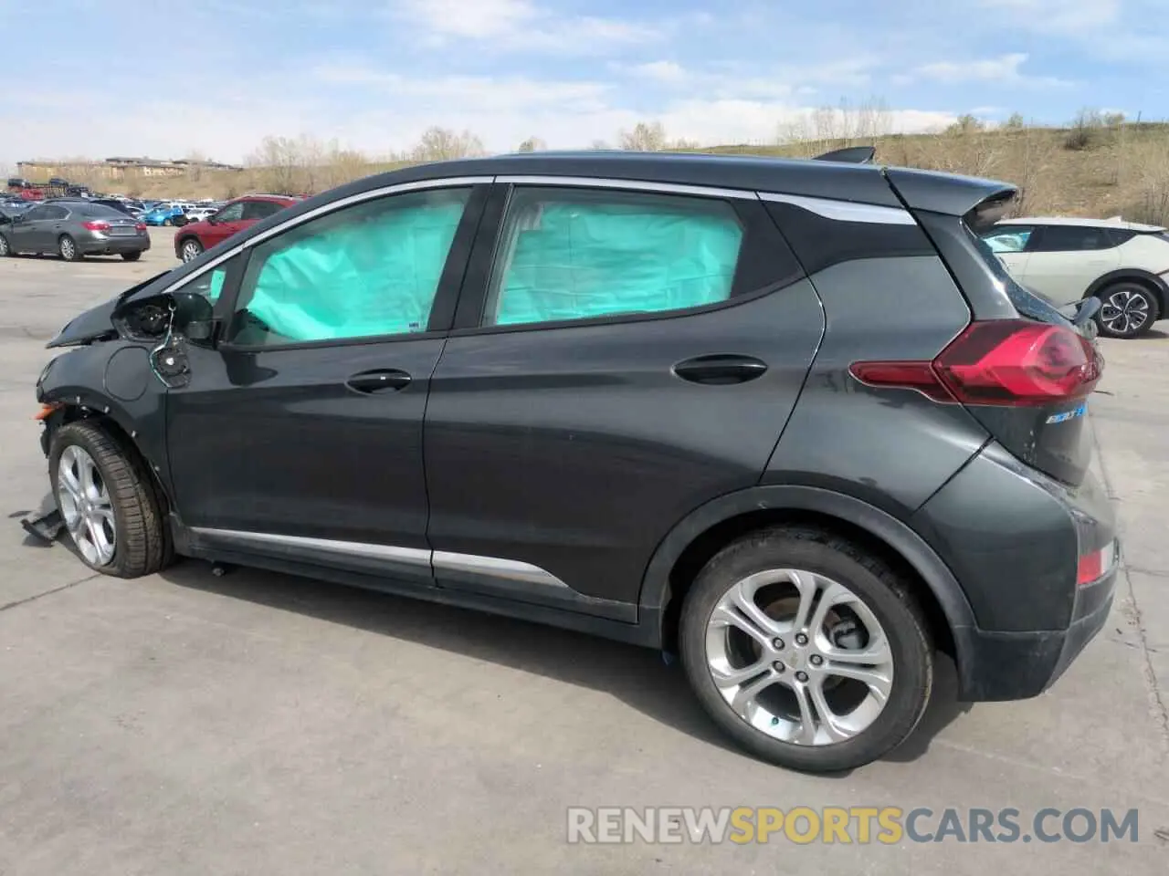 2 Photograph of a damaged car 1G1FY6S03L4140715 CHEVROLET BOLT 2020