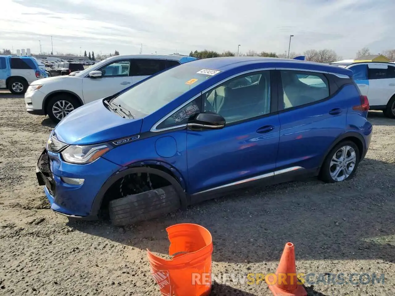 1 Photograph of a damaged car 1G1FY6S0XL4139349 CHEVROLET BOLT 2020