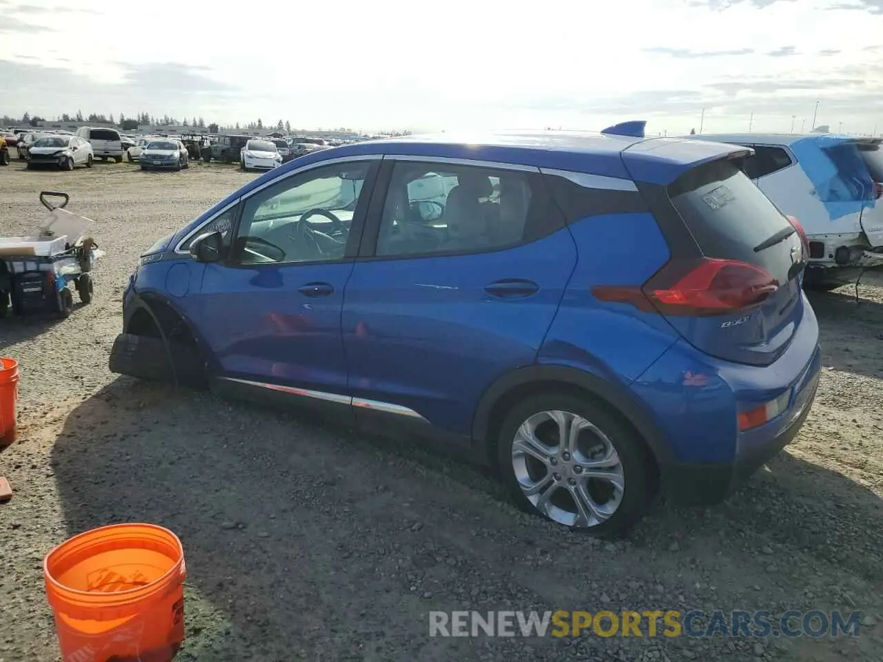 2 Photograph of a damaged car 1G1FY6S0XL4139349 CHEVROLET BOLT 2020