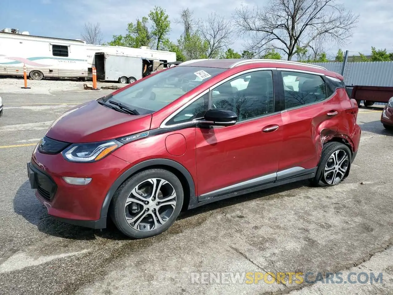 1 Photograph of a damaged car 1G1FZ6S02L4107413 CHEVROLET BOLT 2020