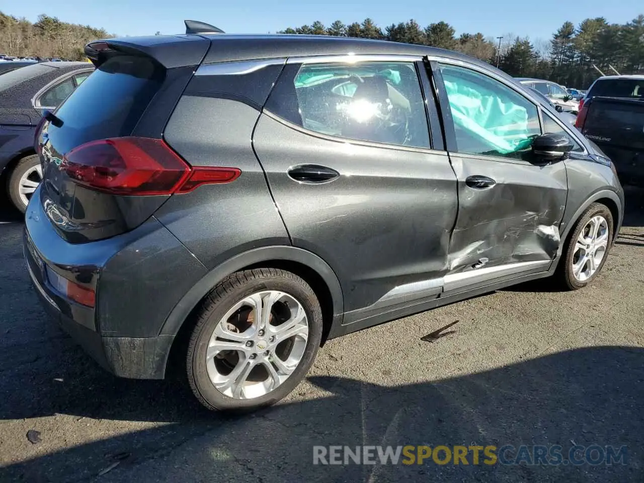 3 Photograph of a damaged car 1G1FY6S06M4114014 CHEVROLET BOLT 2021