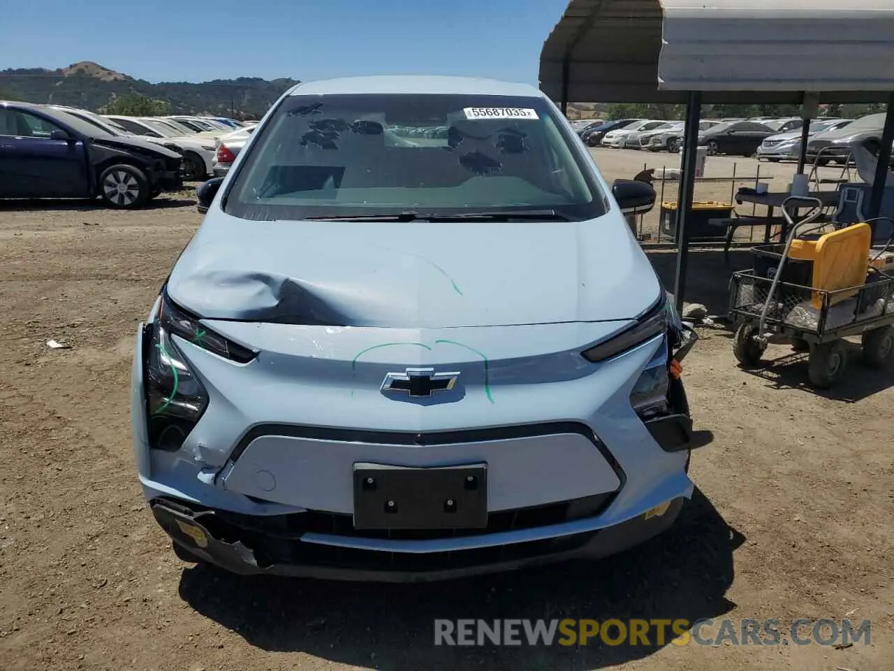 5 Photograph of a damaged car 1G1FX6S05N4116616 CHEVROLET BOLT 2022
