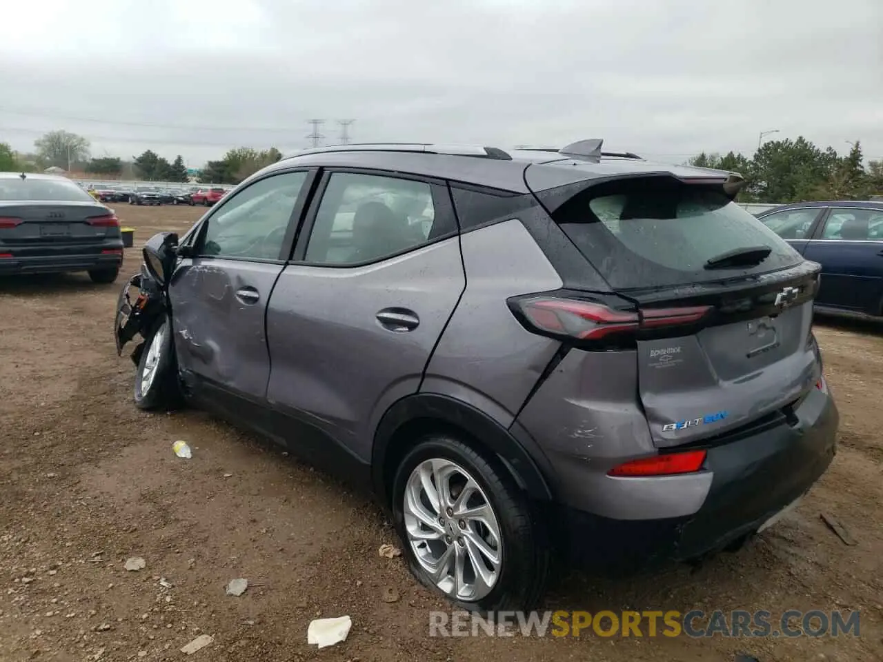 2 Photograph of a damaged car 1G1FY6S01N4111197 CHEVROLET BOLT 2022