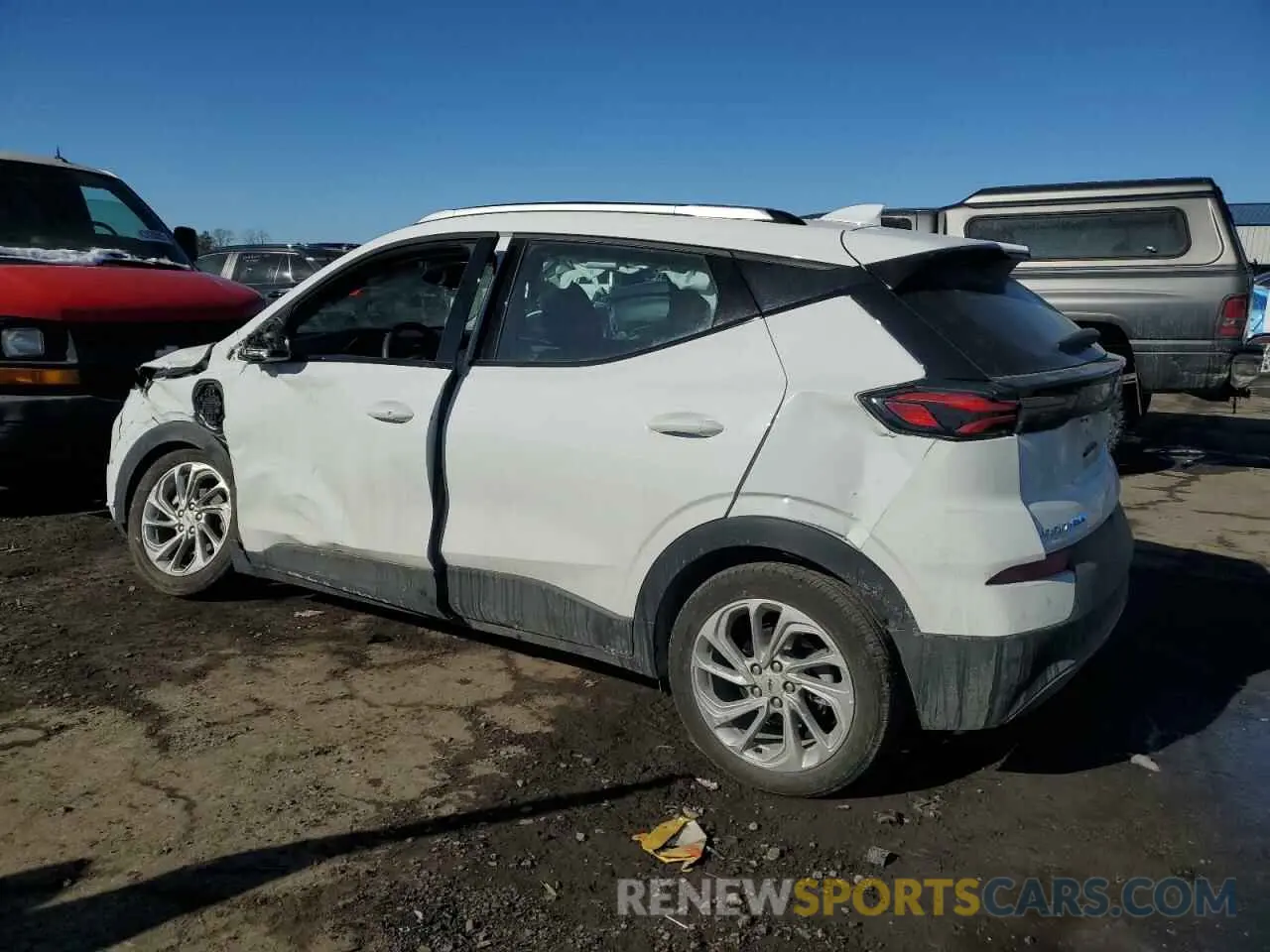 2 Photograph of a damaged car 1G1FY6S04N4125451 CHEVROLET BOLT 2022