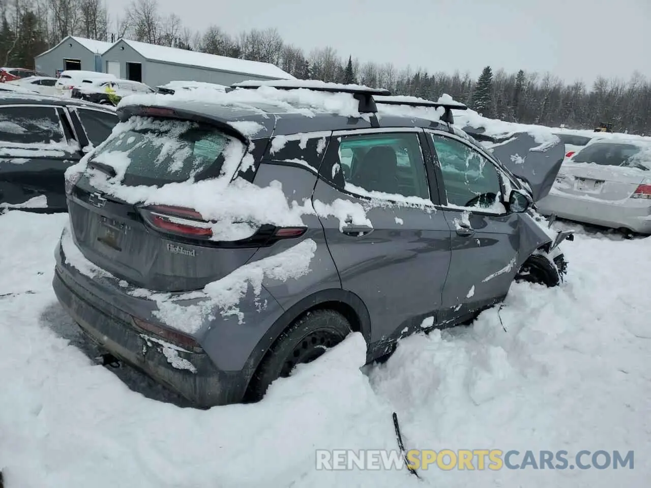 3 Фотография поврежденного автомобиля 1G1FW6S03P4191711 CHEVROLET BOLT 2023