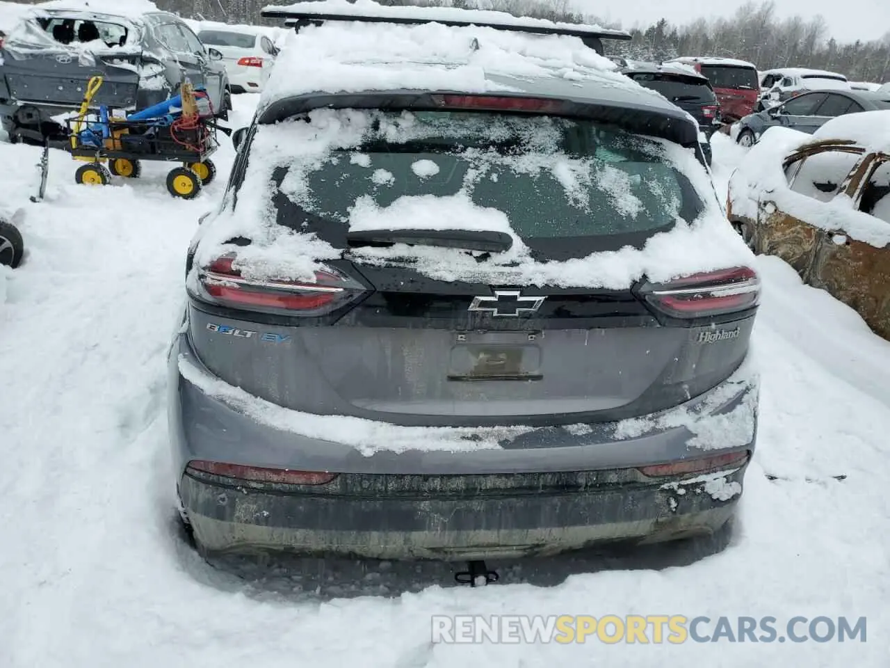 6 Фотография поврежденного автомобиля 1G1FW6S03P4191711 CHEVROLET BOLT 2023