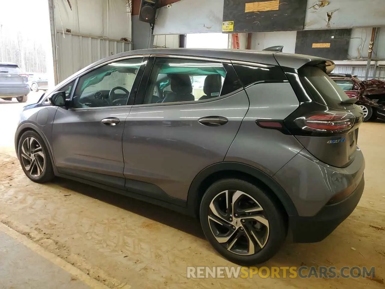 2 Фотография поврежденного автомобиля 1G1FX6S00P4150627 CHEVROLET BOLT 2023