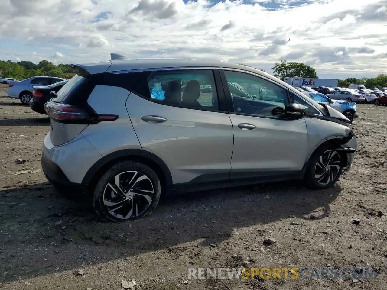 3 Photograph of a damaged car 1G1FX6S02P4190062 CHEVROLET BOLT 2023