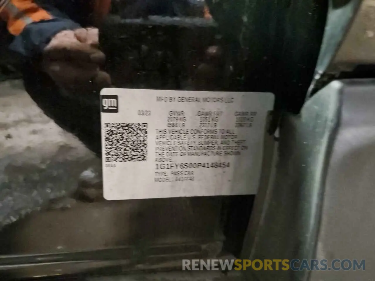 14 Photograph of a damaged car 1G1FY6S00P4148454 CHEVROLET BOLT 2023