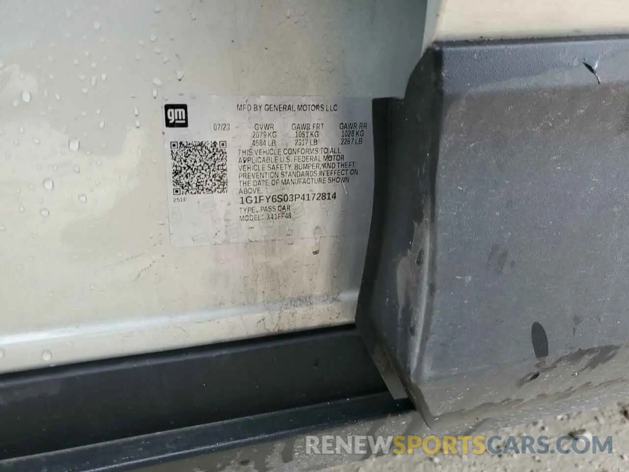 12 Photograph of a damaged car 1G1FY6S03P4172814 CHEVROLET BOLT 2023