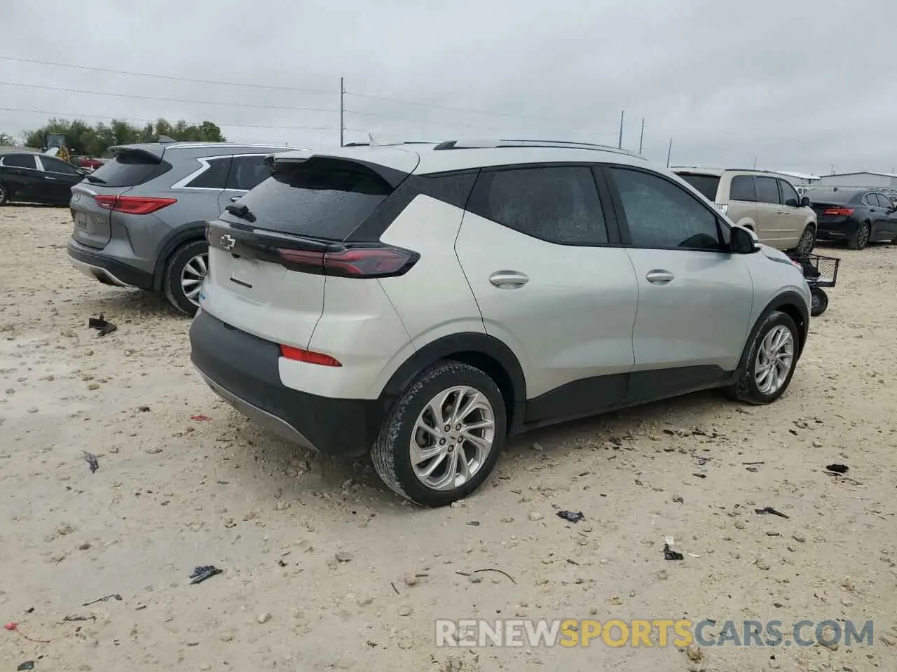 3 Photograph of a damaged car 1G1FY6S03P4172814 CHEVROLET BOLT 2023
