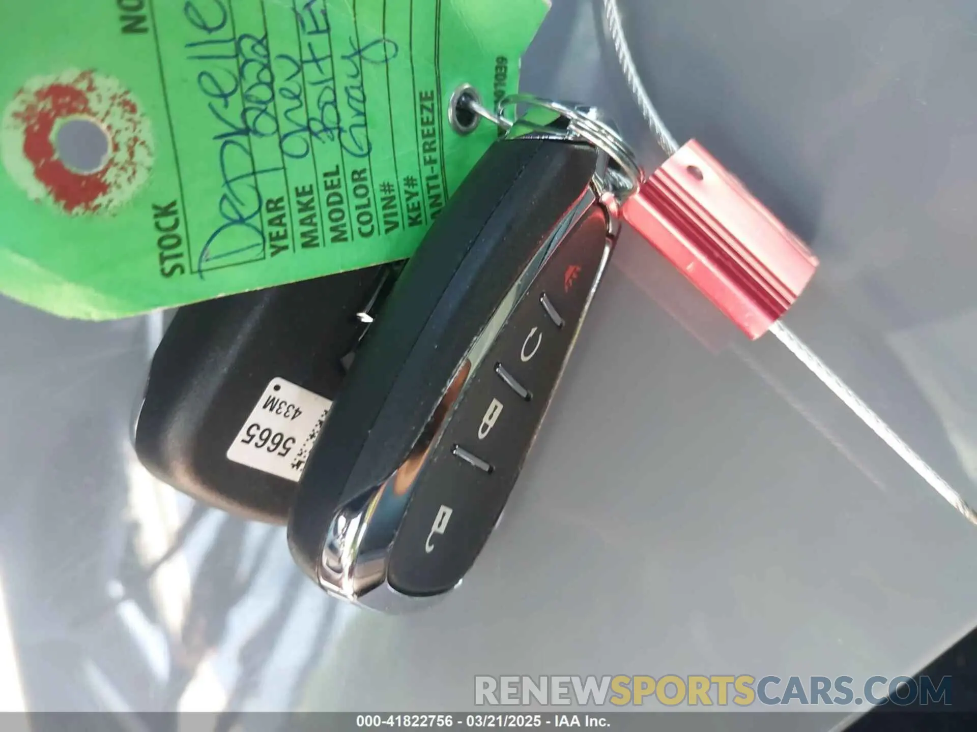 11 Фотография поврежденного автомобиля 1G1FY6S01N4112706 CHEVROLET BOLT EUV 2022