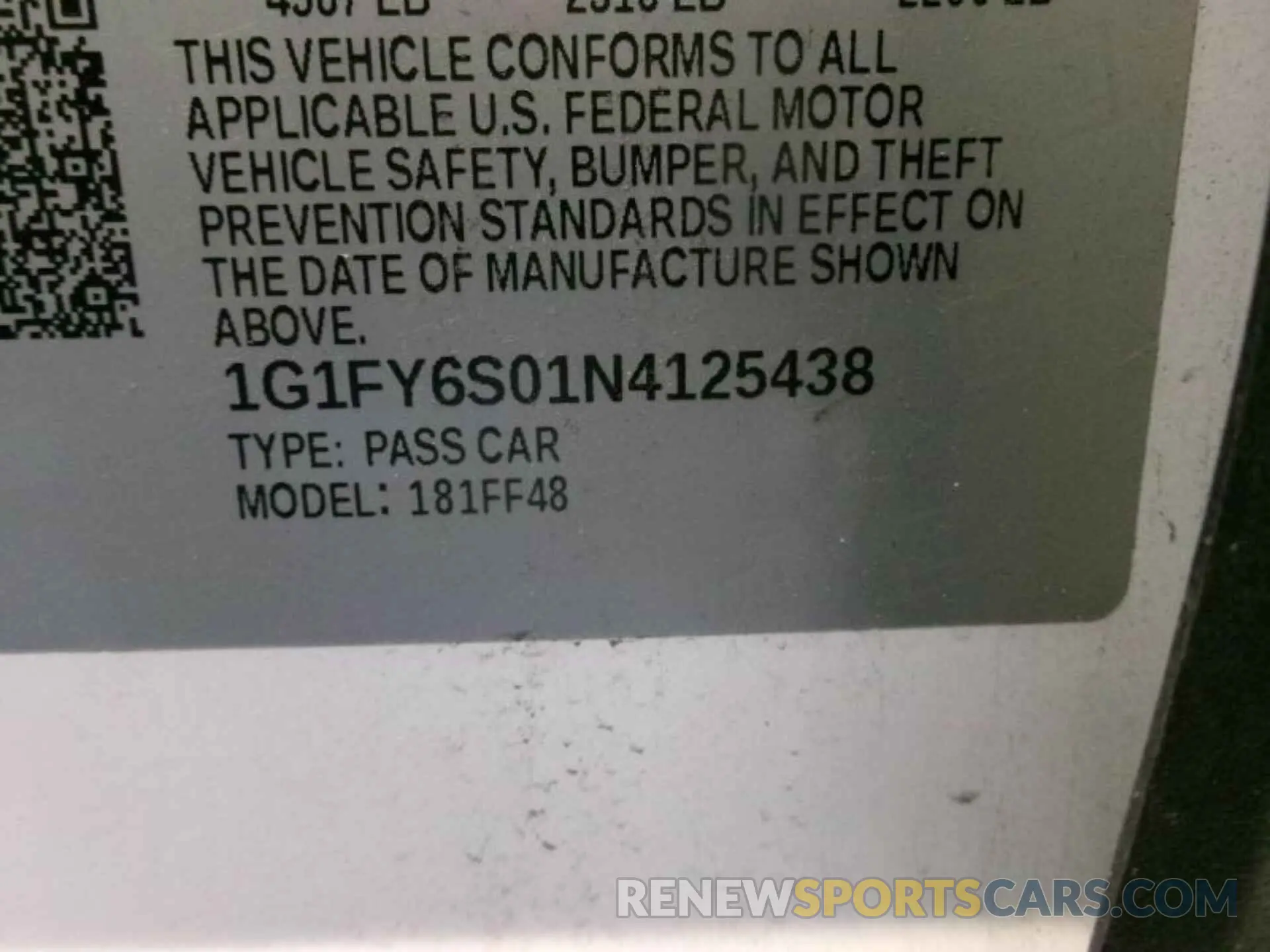 1 Фотография поврежденного автомобиля 1G1FY6S01N4125438 CHEVROLET BOLT EUV 2022
