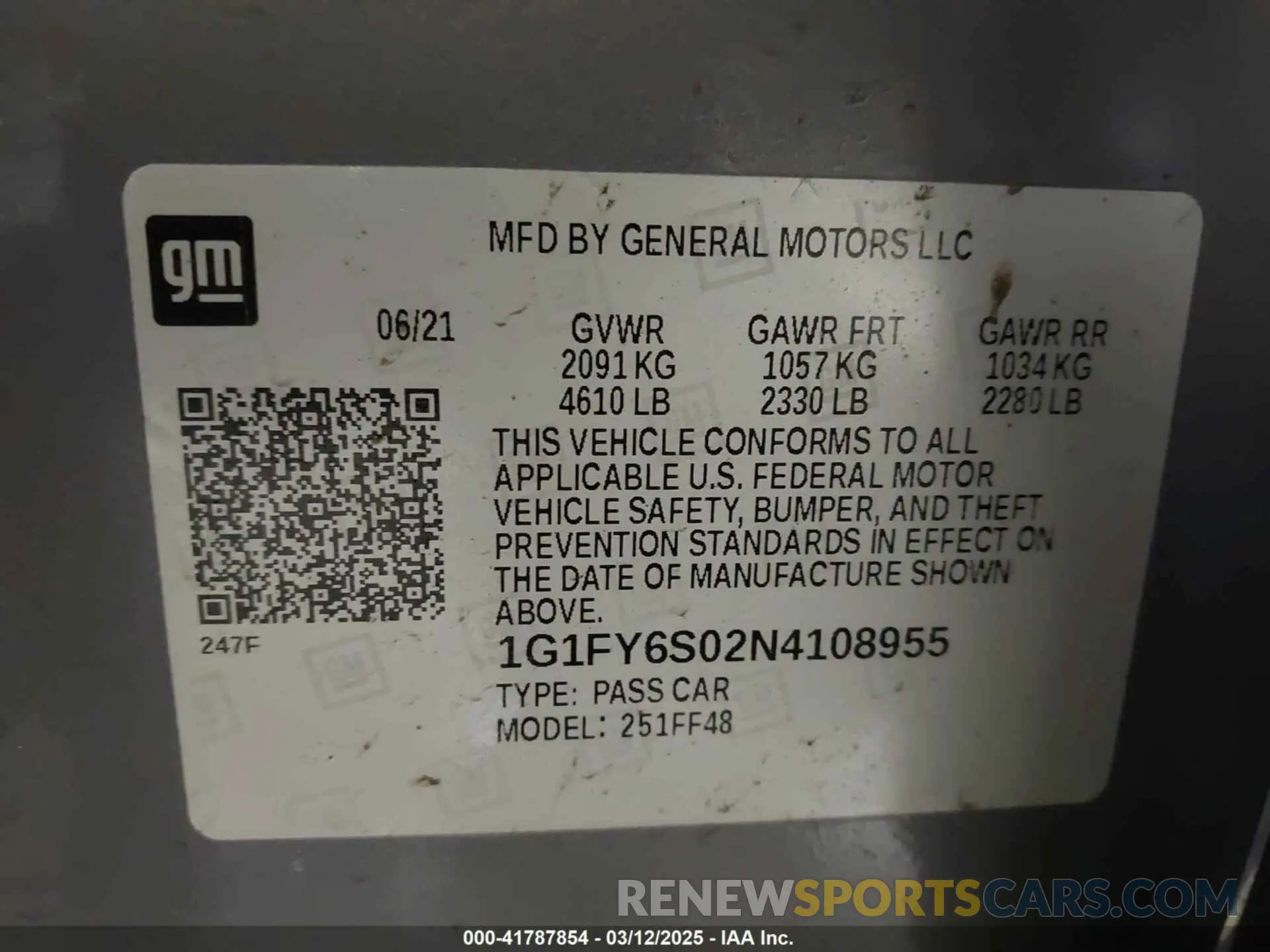 9 Photograph of a damaged car 1G1FY6S02N4108955 CHEVROLET BOLT EUV 2022