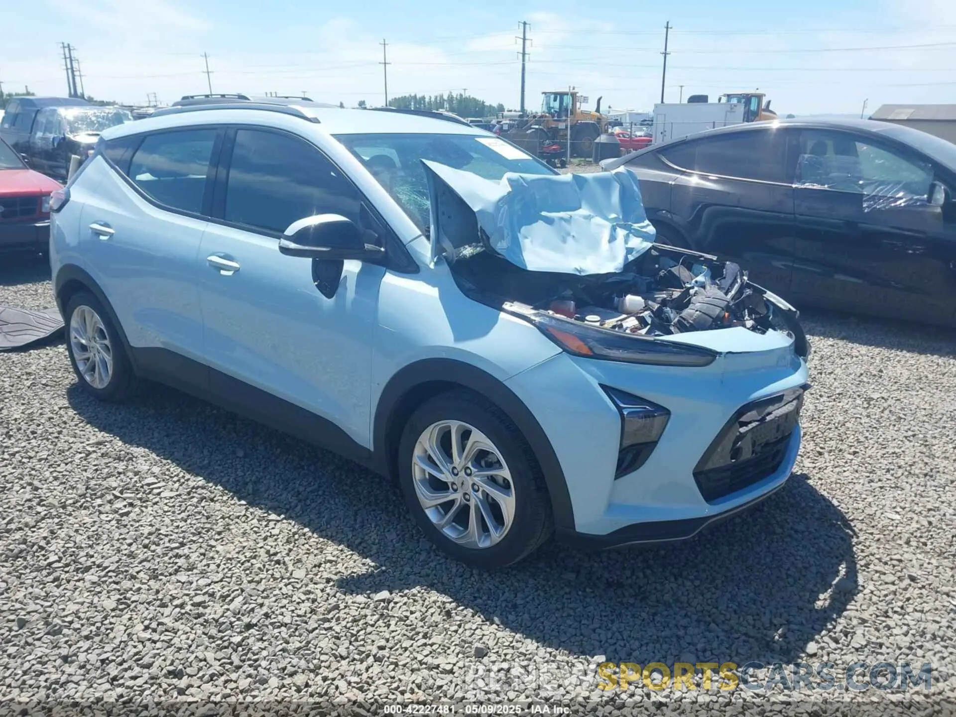 1 Photograph of a damaged car 1G1FY6S05N4109761 CHEVROLET BOLT EUV 2022