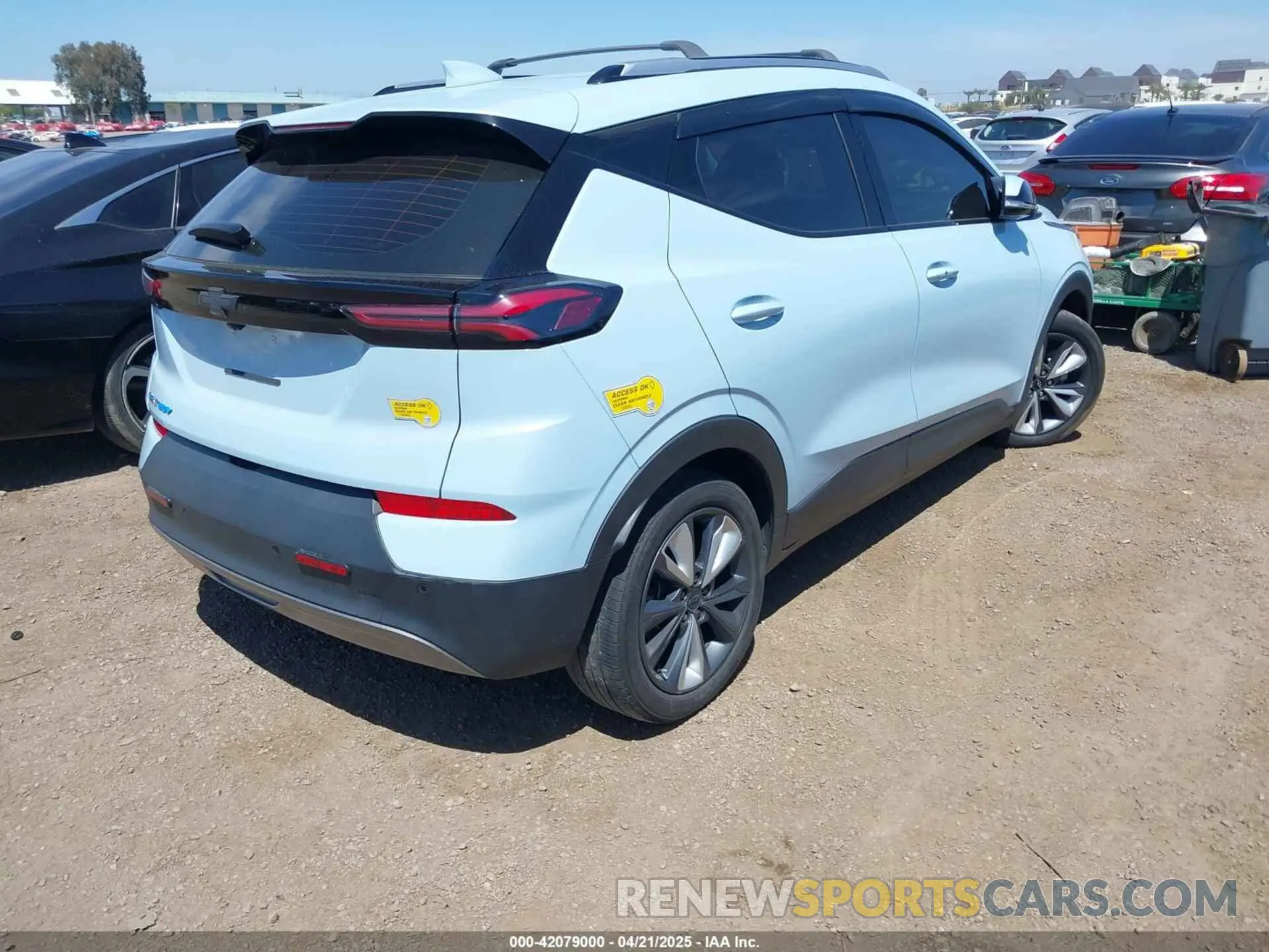 4 Photograph of a damaged car 1G1FY6S05N4116337 CHEVROLET BOLT EUV 2022