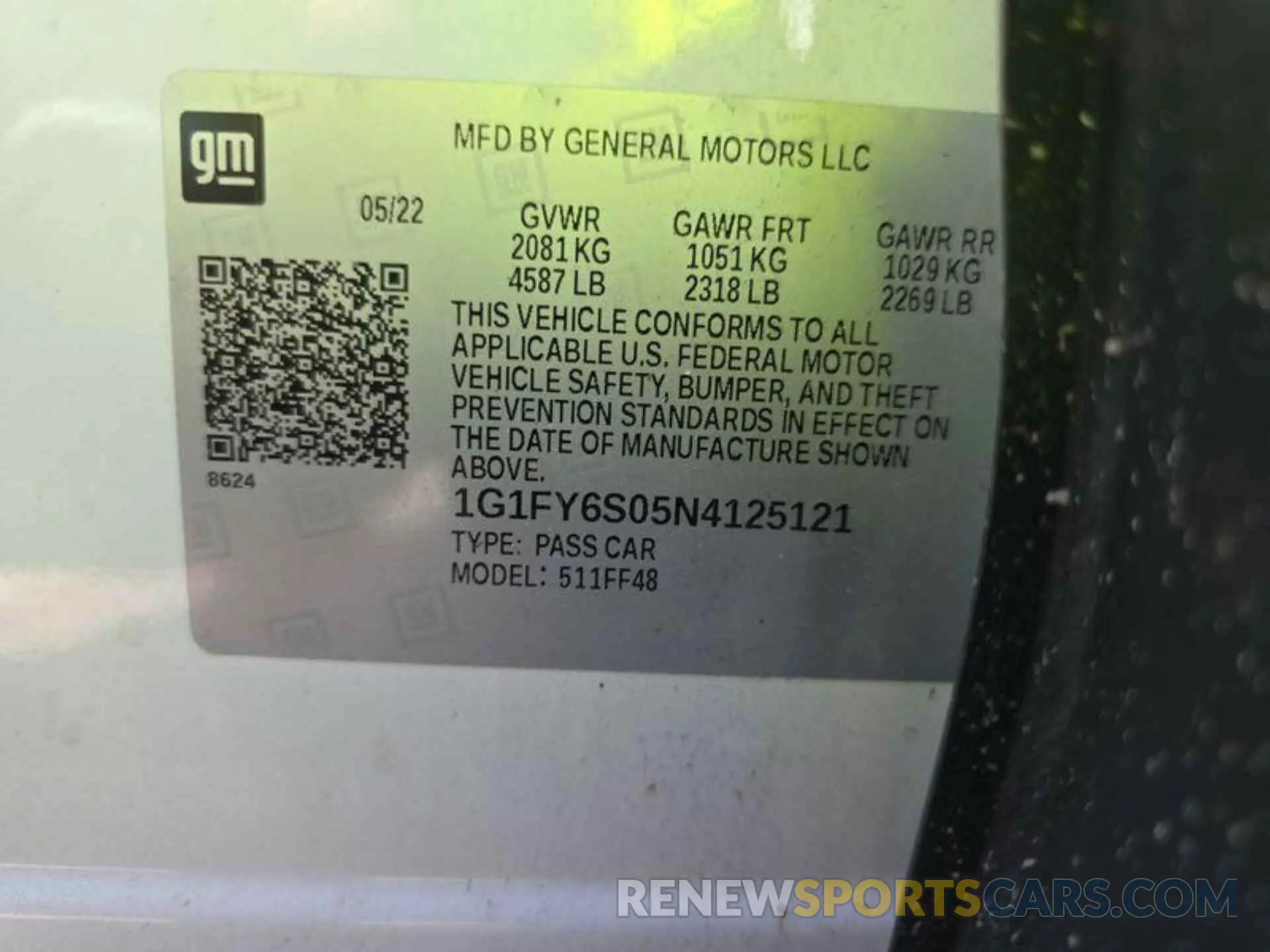 16 Фотография поврежденного автомобиля 1G1FY6S05N4125121 CHEVROLET BOLT EUV 2022