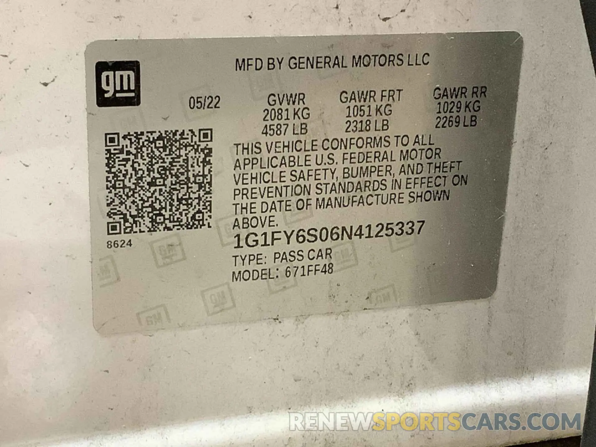 16 Фотография поврежденного автомобиля 1G1FY6S06N4125337 CHEVROLET BOLT EUV 2022