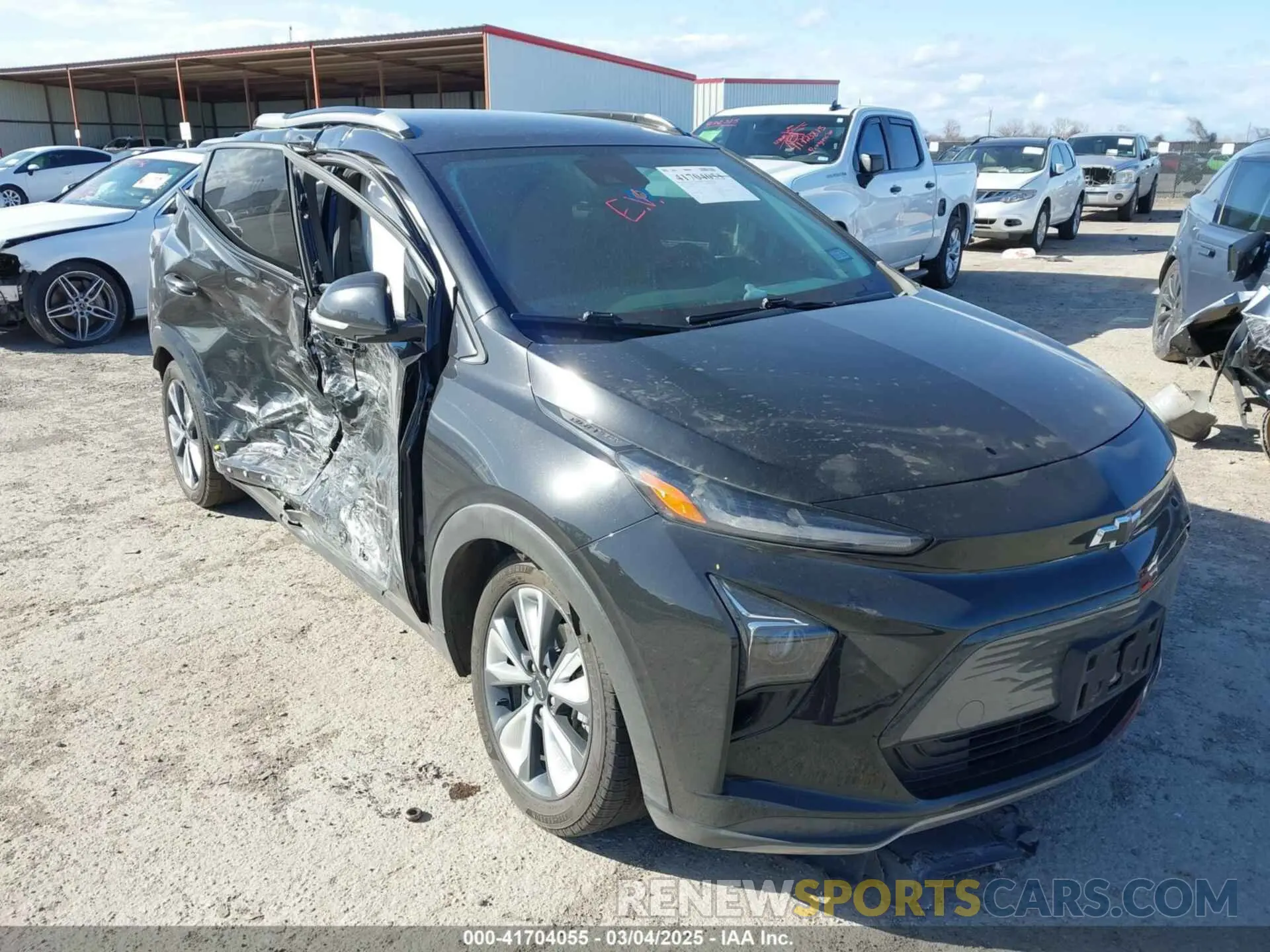 1 Photograph of a damaged car 1G1FY6S07N4117487 CHEVROLET BOLT EUV 2022