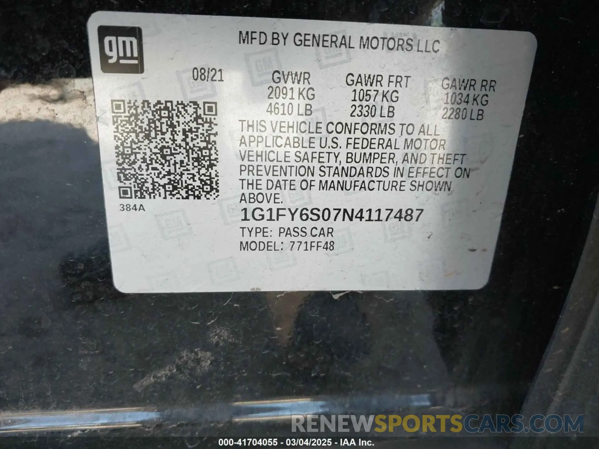 9 Photograph of a damaged car 1G1FY6S07N4117487 CHEVROLET BOLT EUV 2022