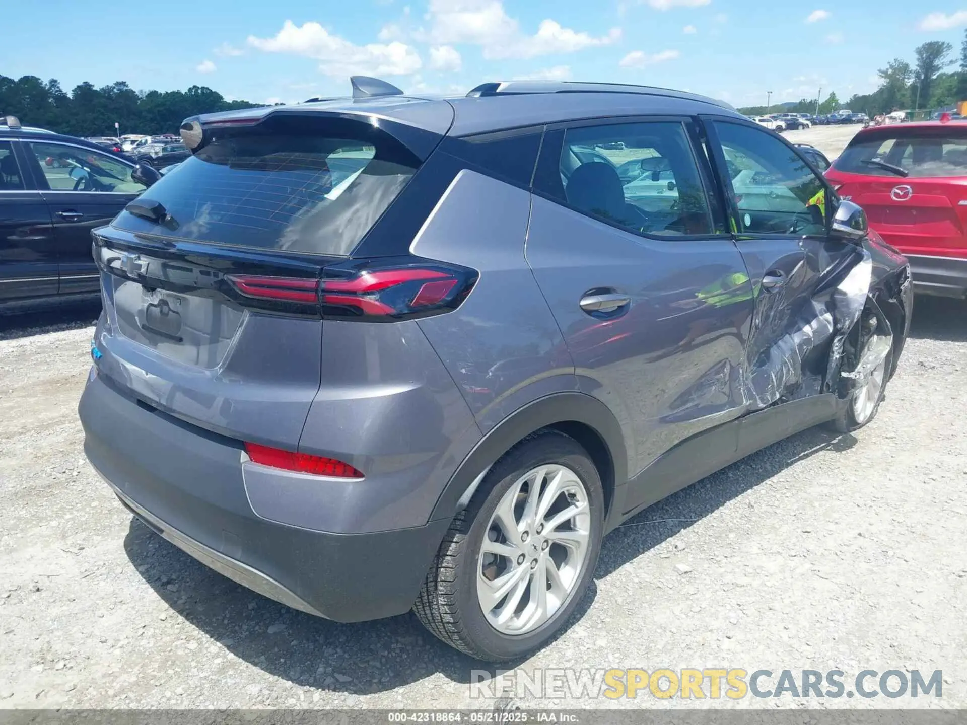 4 Фотография поврежденного автомобиля 1G1FY6S04P4140177 CHEVROLET BOLT EUV 2023