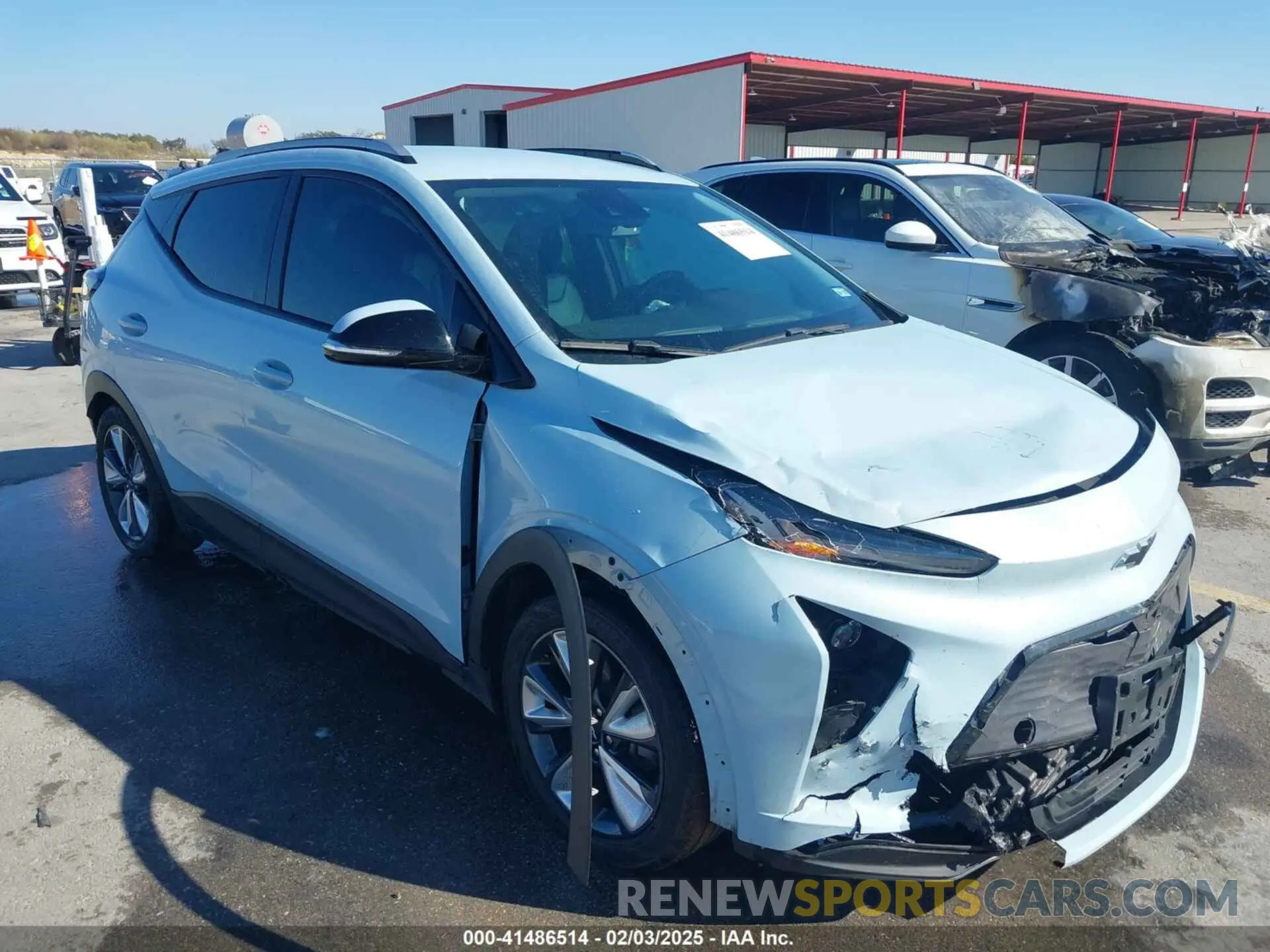 1 Фотография поврежденного автомобиля 1G1FY6S08P4131319 CHEVROLET BOLT EUV 2023