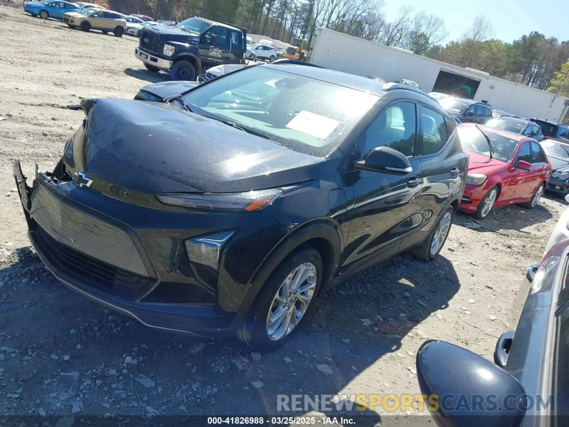 2 Photograph of a damaged car 1G1FY6S09P4150140 CHEVROLET BOLT EUV 2023