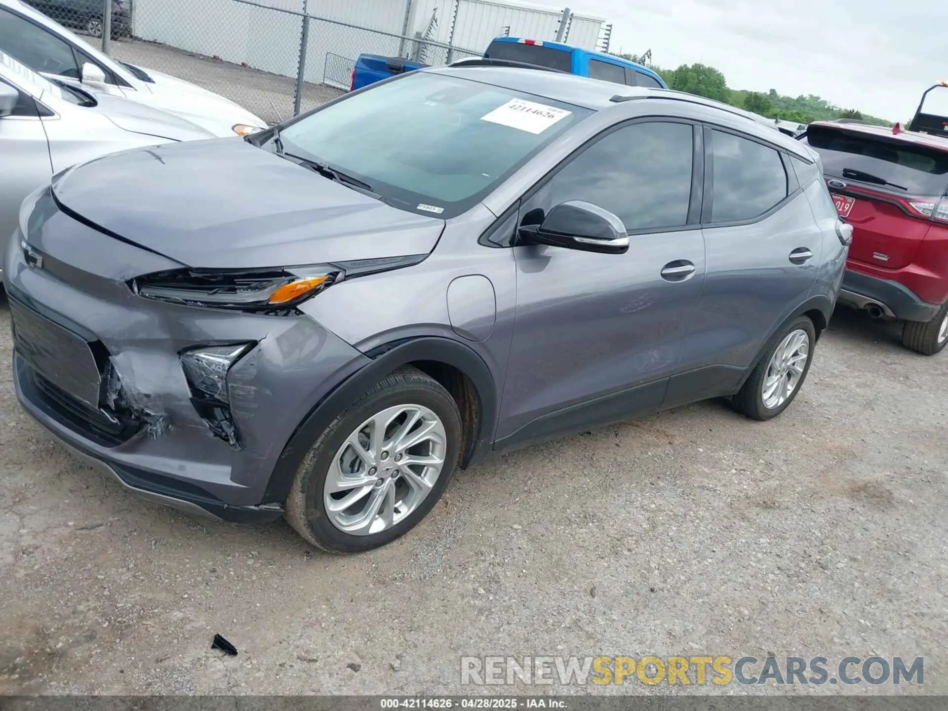 2 Photograph of a damaged car 1G1FY6S0XP4109337 CHEVROLET BOLT EUV 2023
