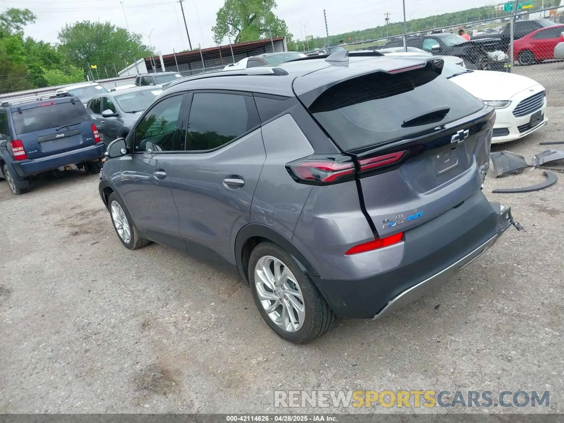 3 Photograph of a damaged car 1G1FY6S0XP4109337 CHEVROLET BOLT EUV 2023