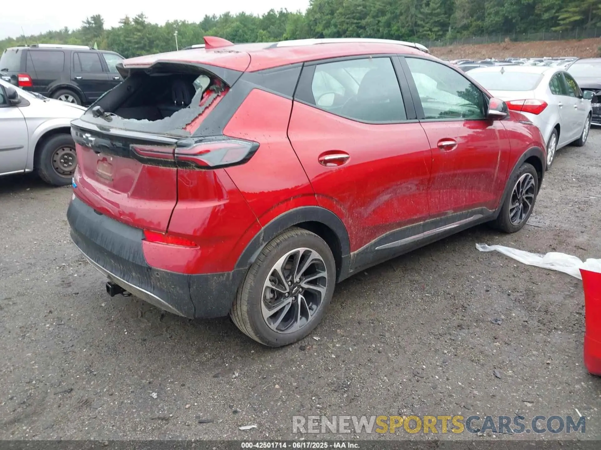 4 Фотография поврежденного автомобиля 1G1FZ6S06P4176448 CHEVROLET BOLT EUV 2023