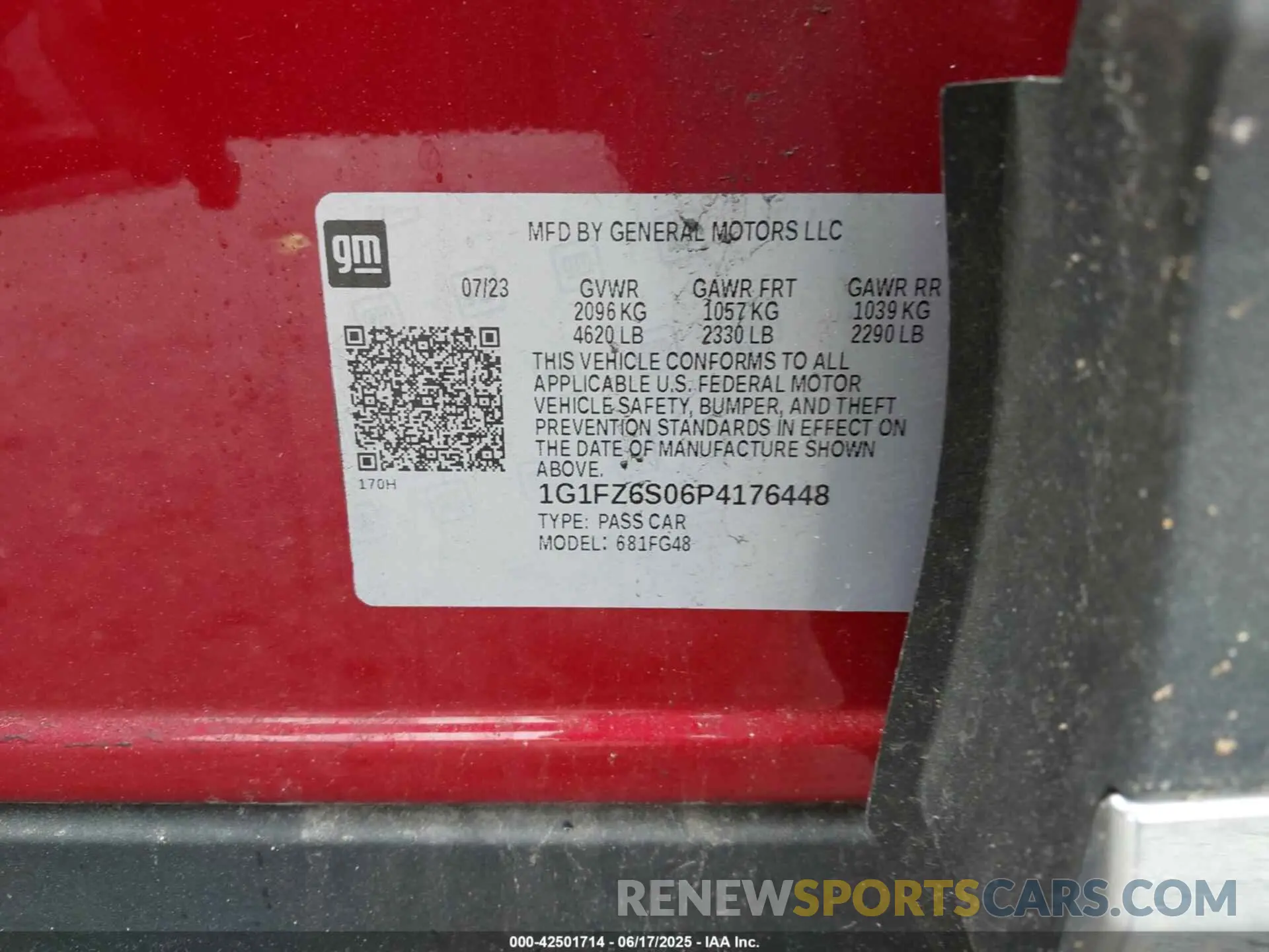 9 Фотография поврежденного автомобиля 1G1FZ6S06P4176448 CHEVROLET BOLT EUV 2023