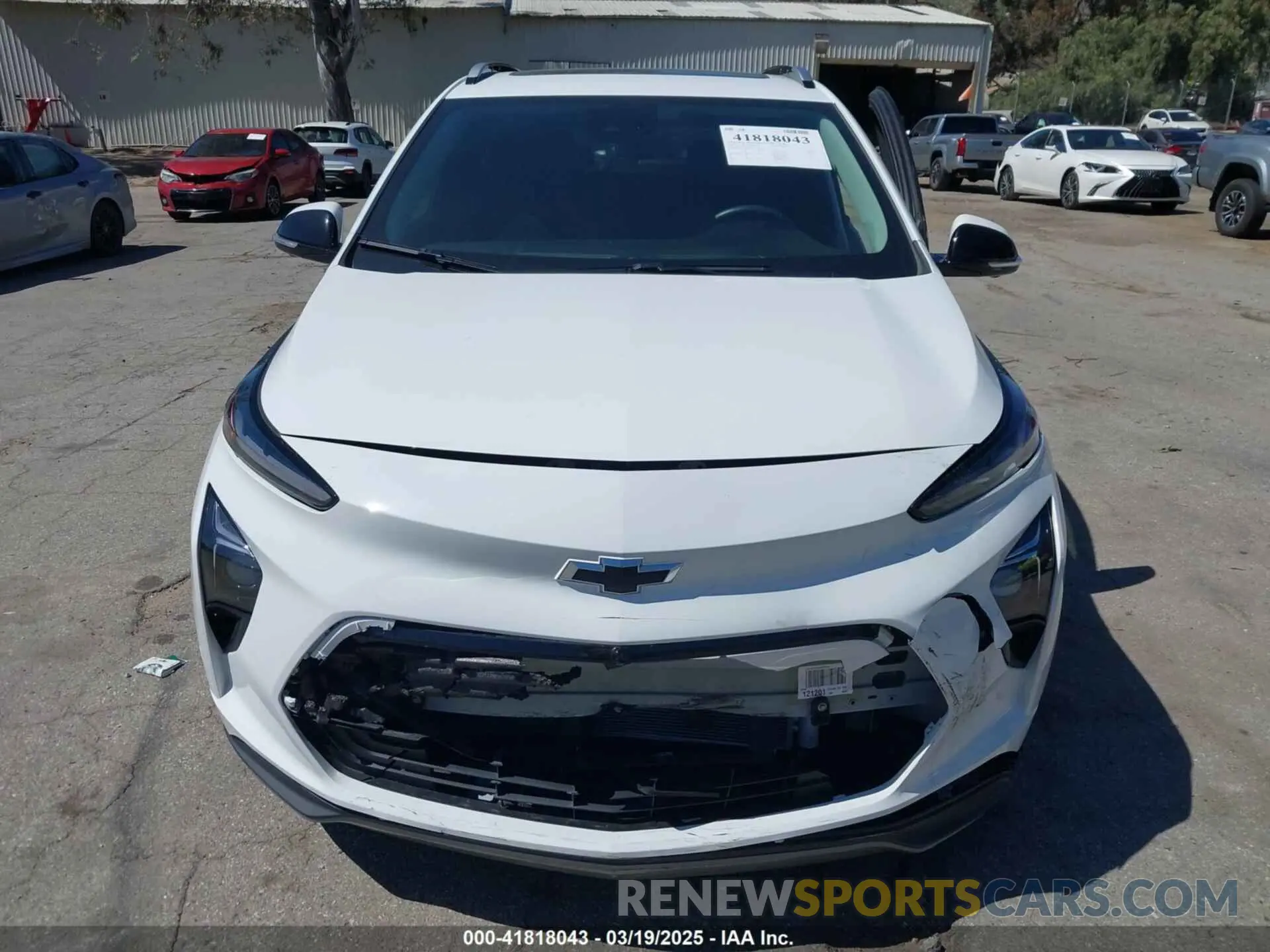 13 Photograph of a damaged car 1G1FZ6S07P4185465 CHEVROLET BOLT EUV 2023