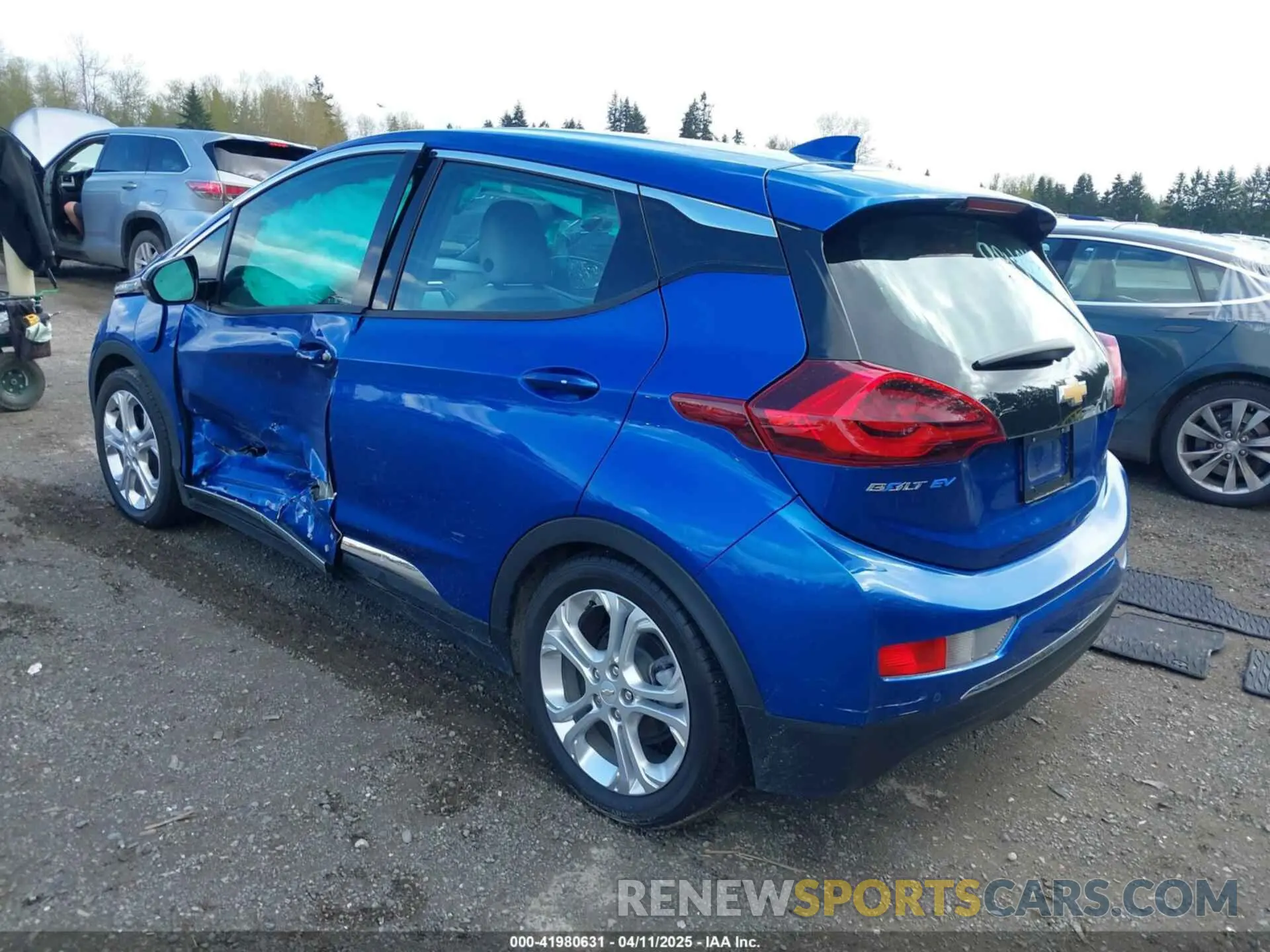 3 Photograph of a damaged car 1G1FY6S08K4129224 CHEVROLET BOLT EV 2019