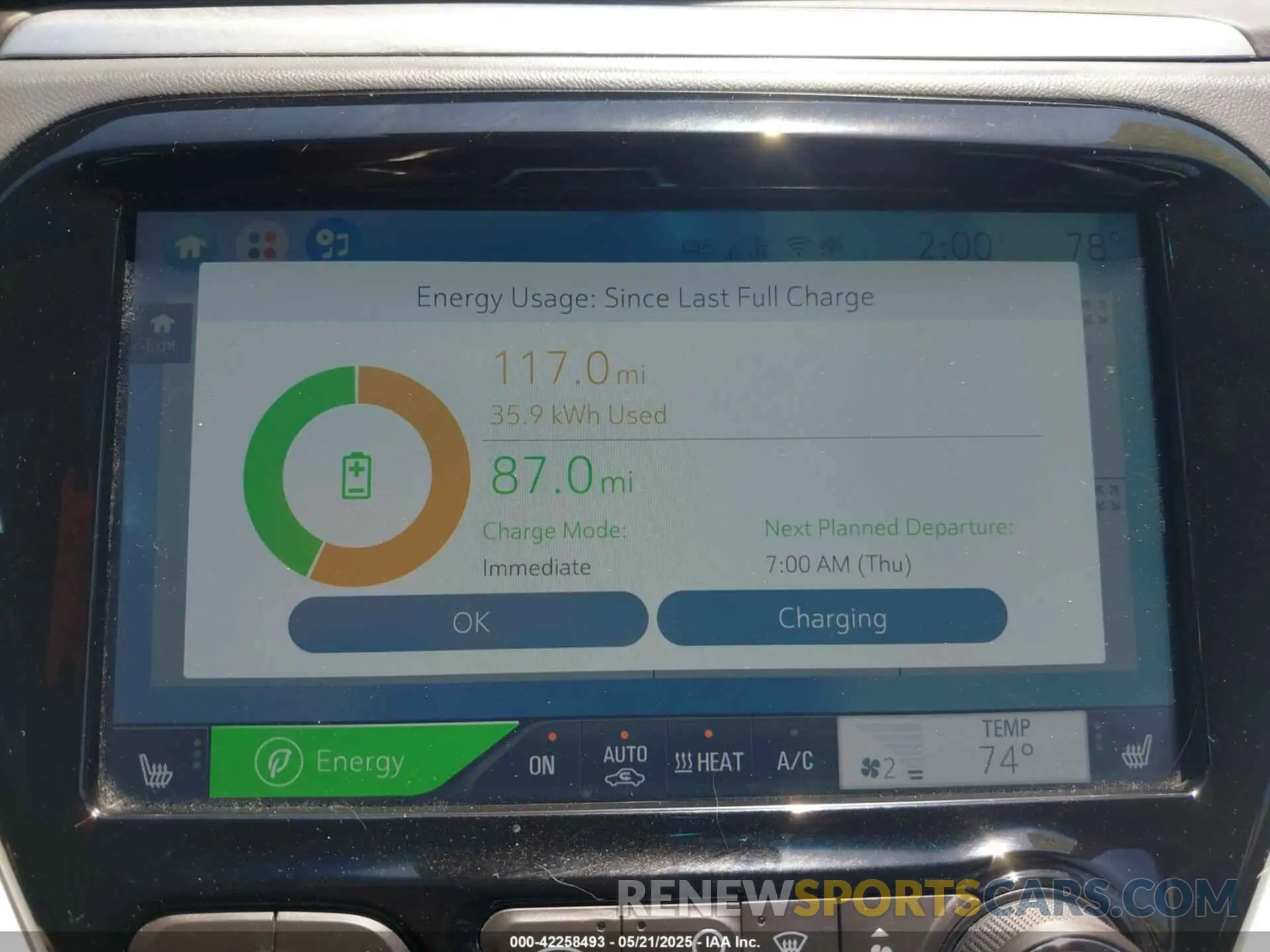 18 Фотография поврежденного автомобиля 1G1FZ6S09K4137605 CHEVROLET BOLT EV 2019