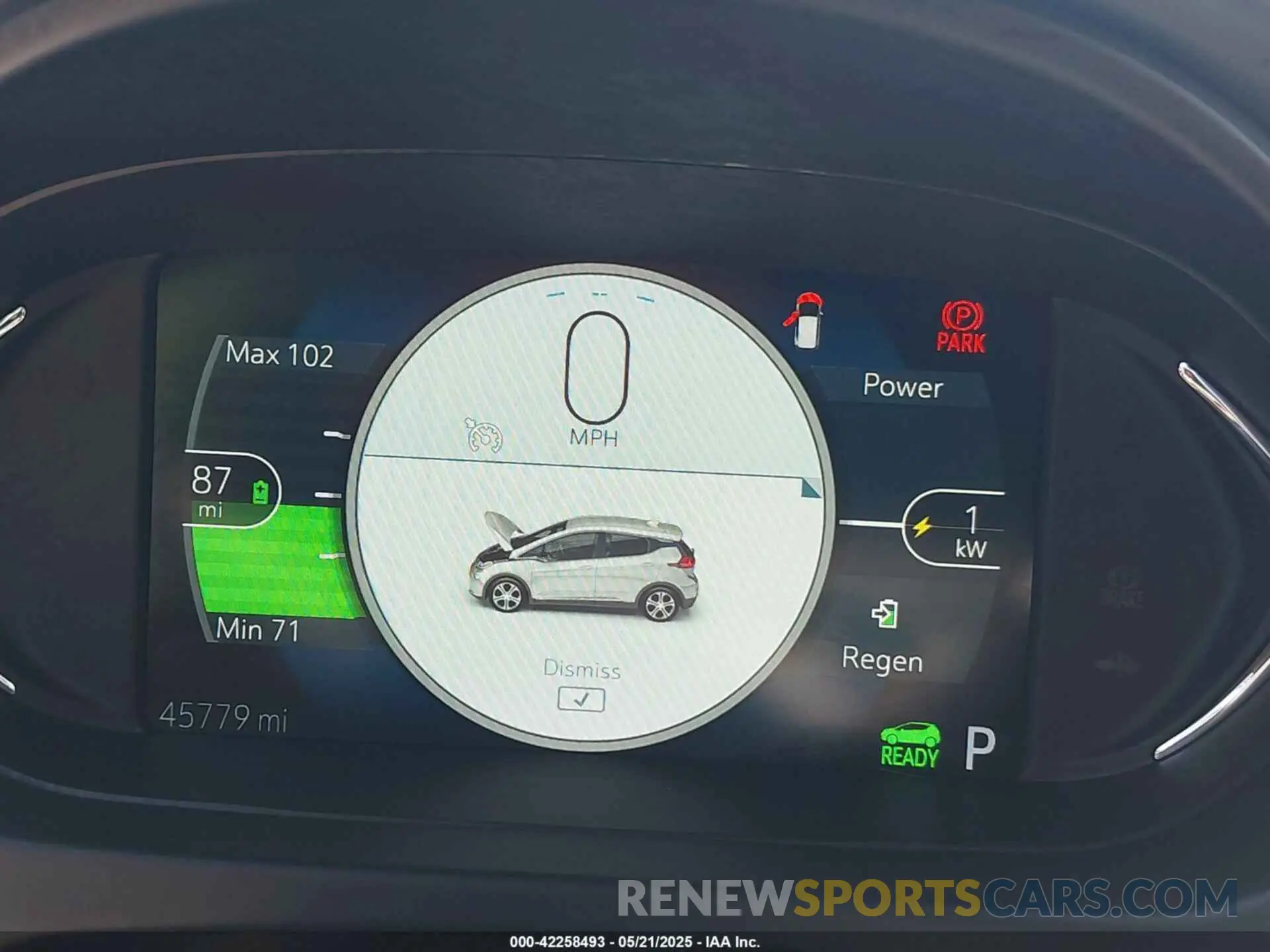 7 Фотография поврежденного автомобиля 1G1FZ6S09K4137605 CHEVROLET BOLT EV 2019