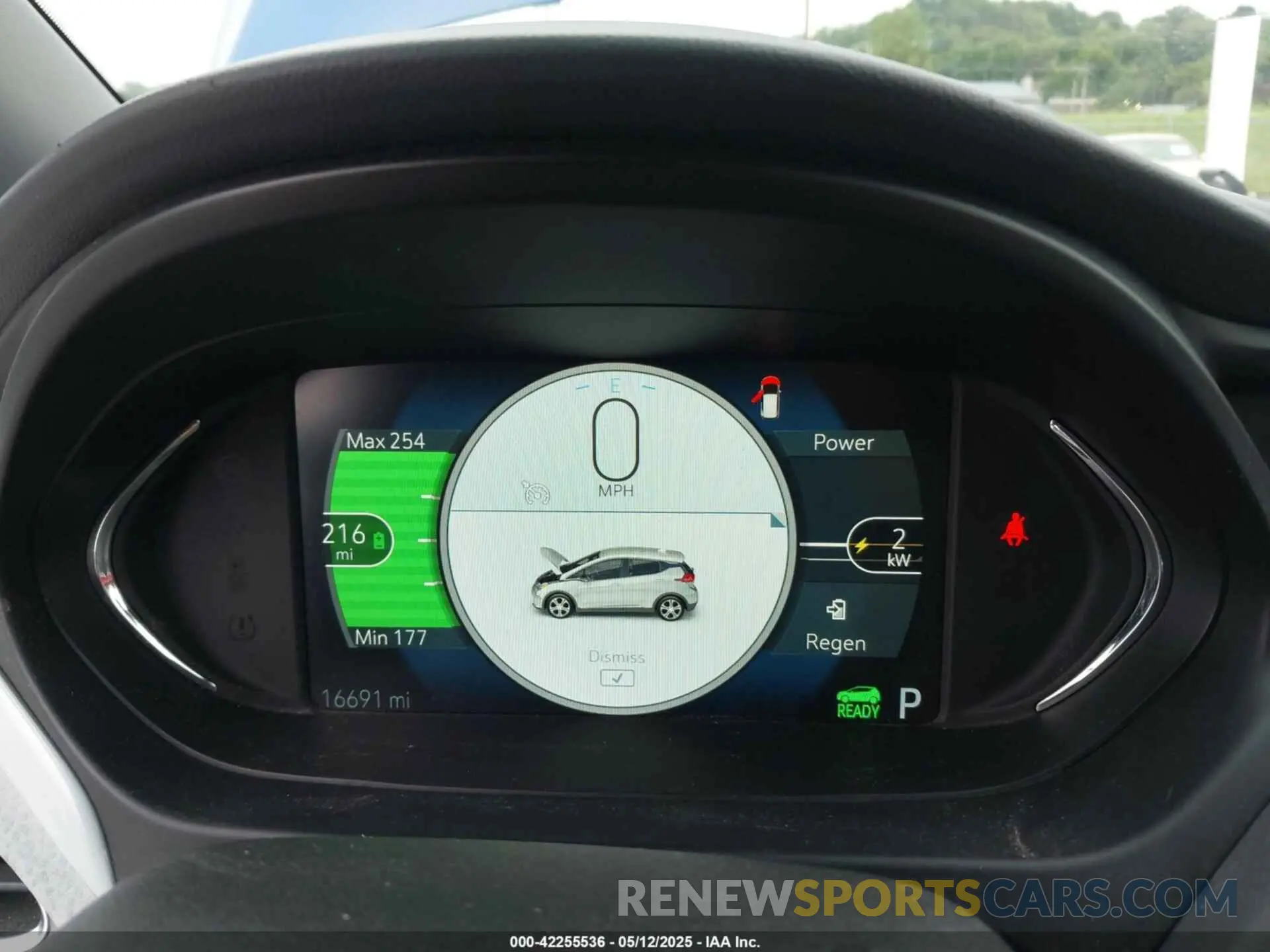 7 Фотография поврежденного автомобиля 1G1FW6S0XL4145254 CHEVROLET BOLT EV 2020