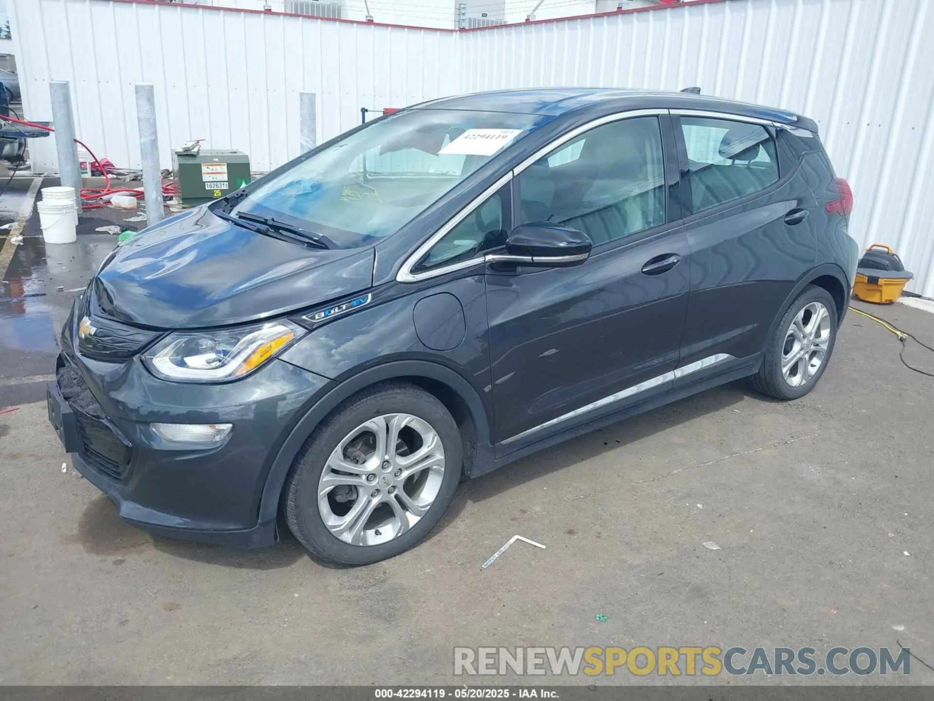 2 Photograph of a damaged car 1G1FY6S01M4111120 CHEVROLET BOLT EV 2021