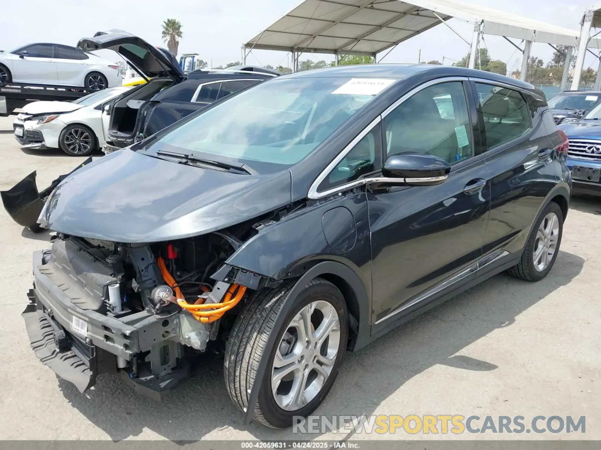 2 Фотография поврежденного автомобиля 1G1FY6S05M4112478 CHEVROLET BOLT EV 2021