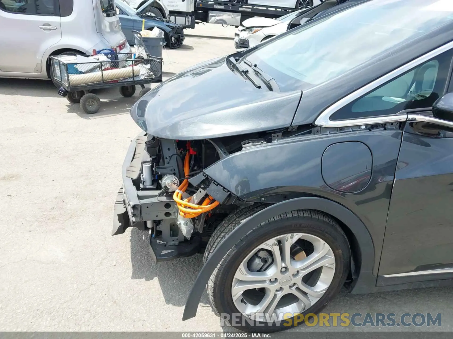 6 Фотография поврежденного автомобиля 1G1FY6S05M4112478 CHEVROLET BOLT EV 2021