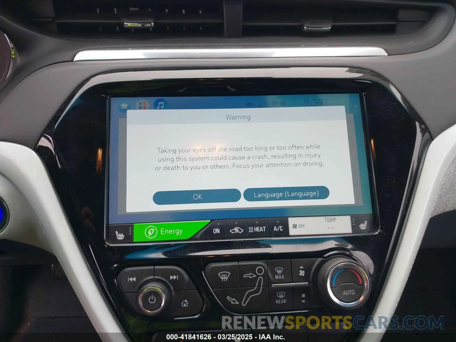 19 Фотография поврежденного автомобиля 1G1FY6S09M4106389 CHEVROLET BOLT EV 2021