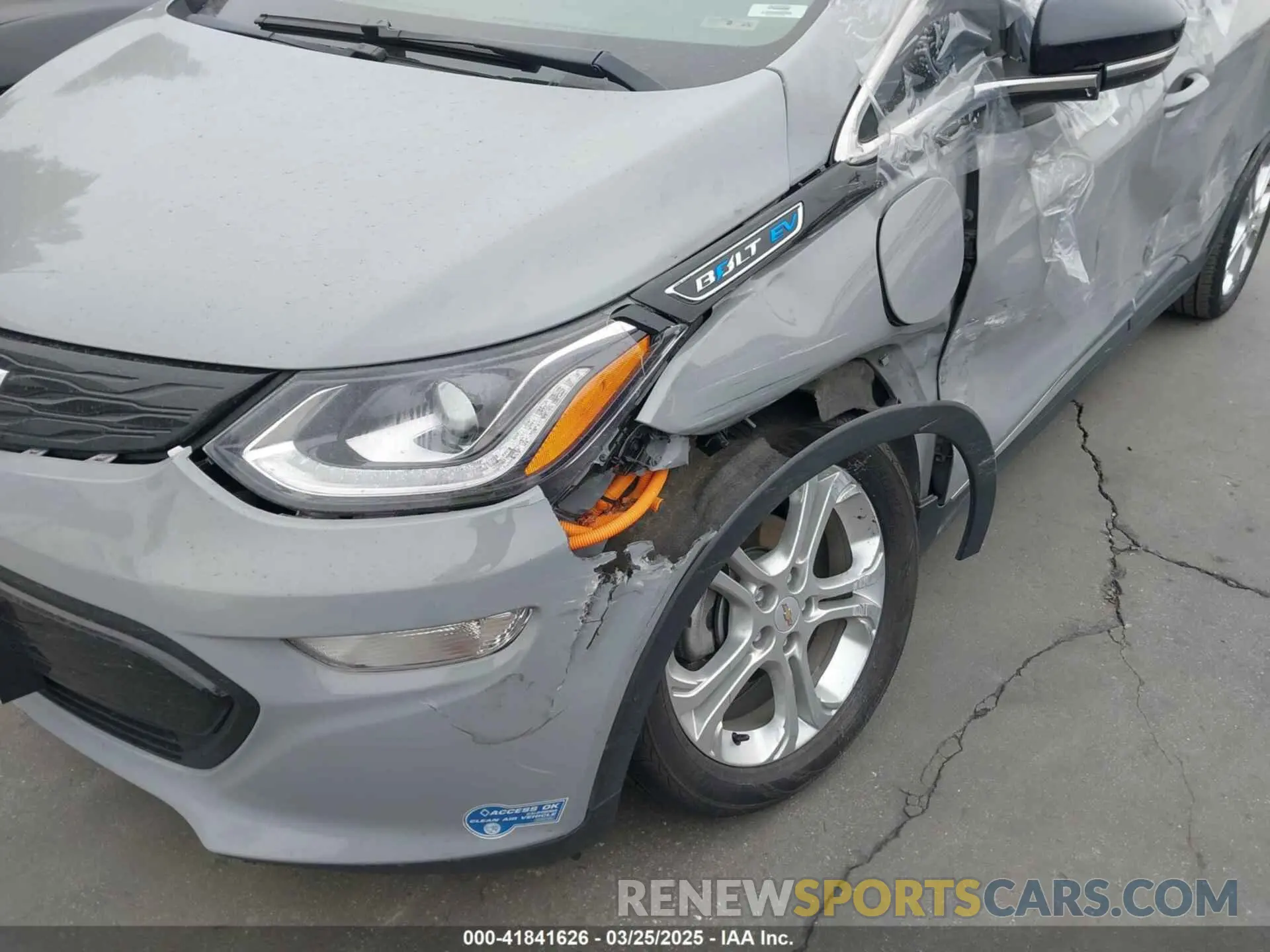 21 Фотография поврежденного автомобиля 1G1FY6S09M4106389 CHEVROLET BOLT EV 2021