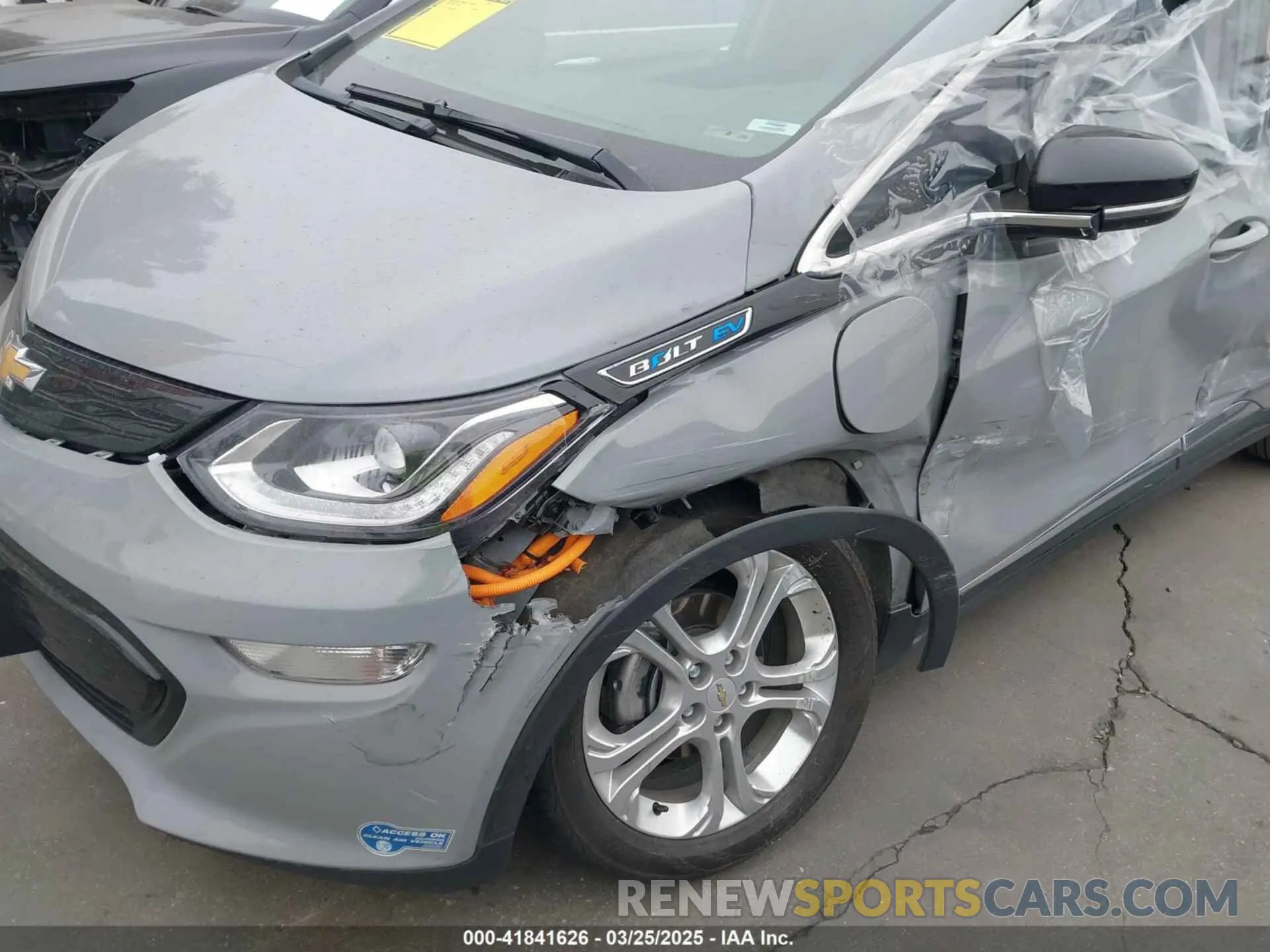 6 Фотография поврежденного автомобиля 1G1FY6S09M4106389 CHEVROLET BOLT EV 2021